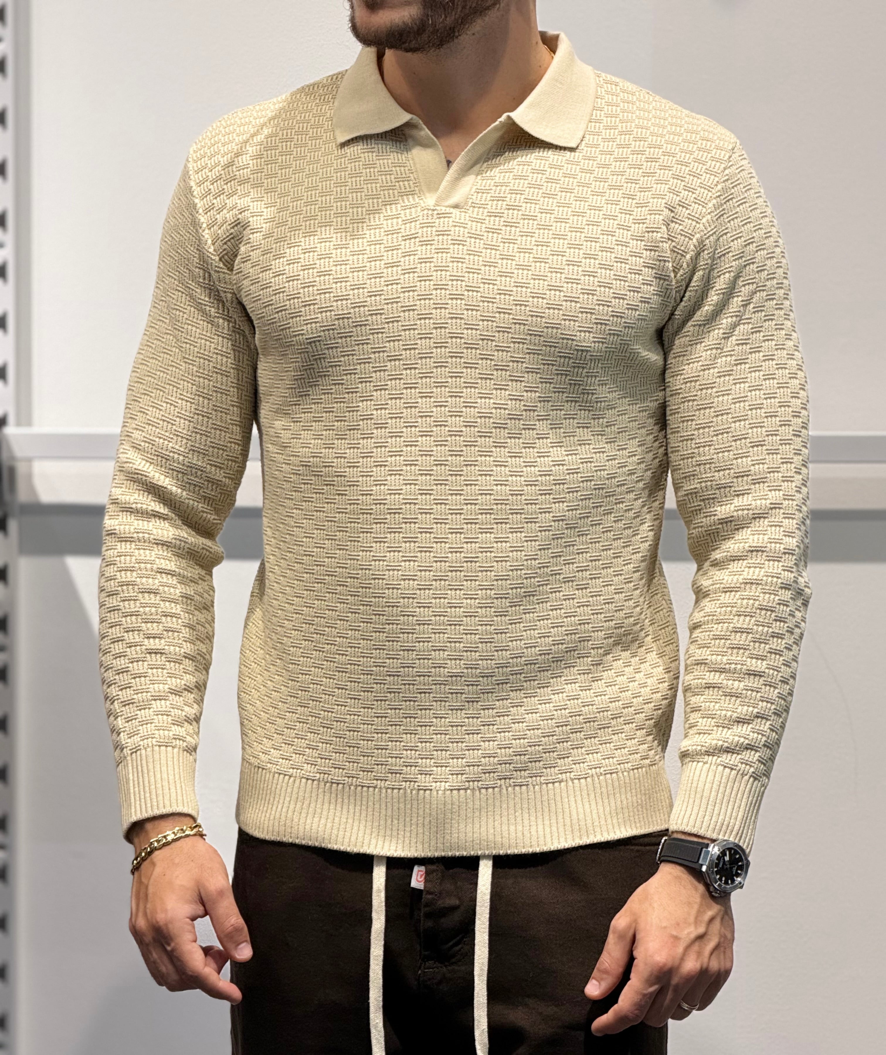 Polo Paris scollo a V