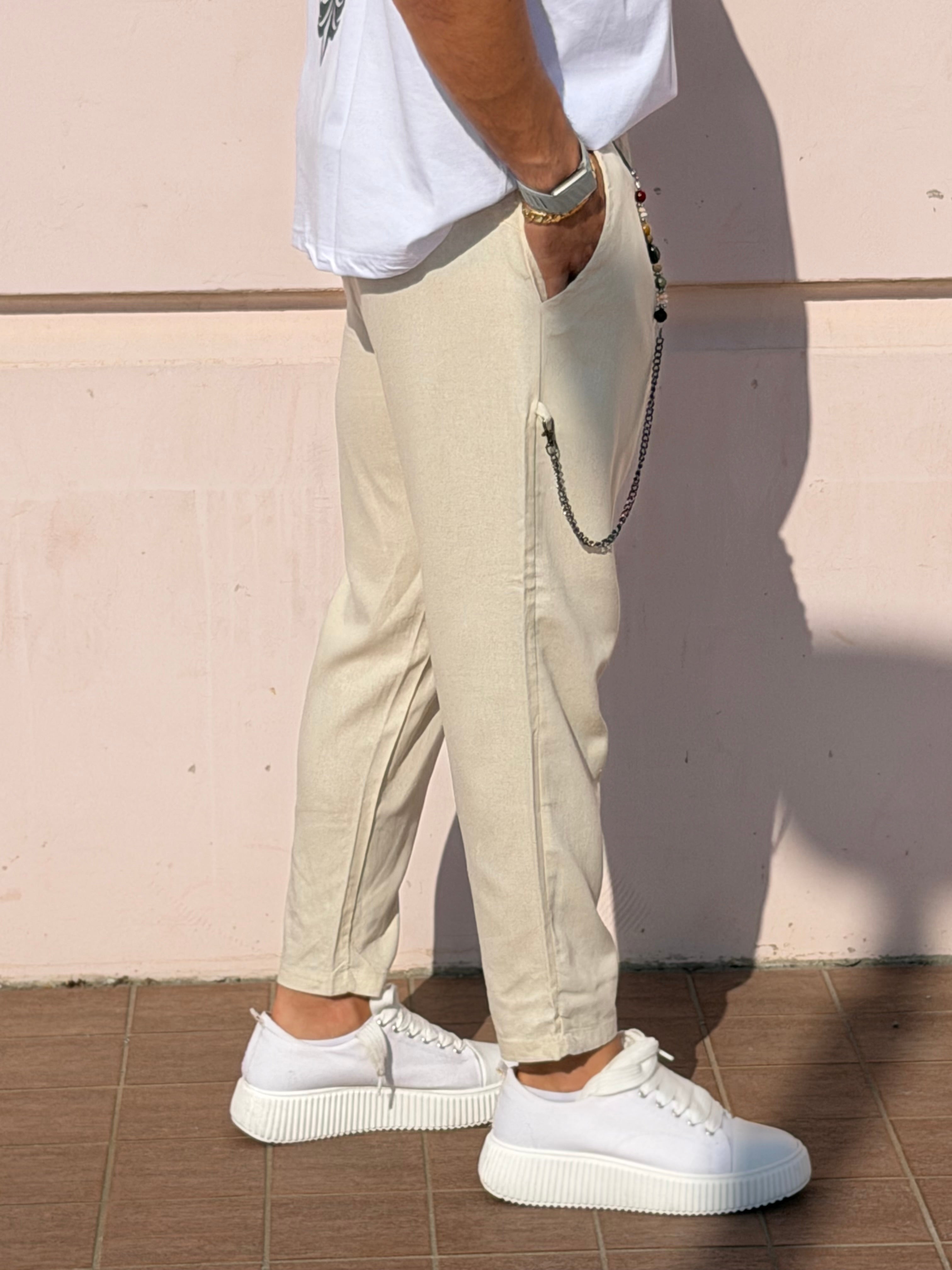 Pantalaccio Misto Lino