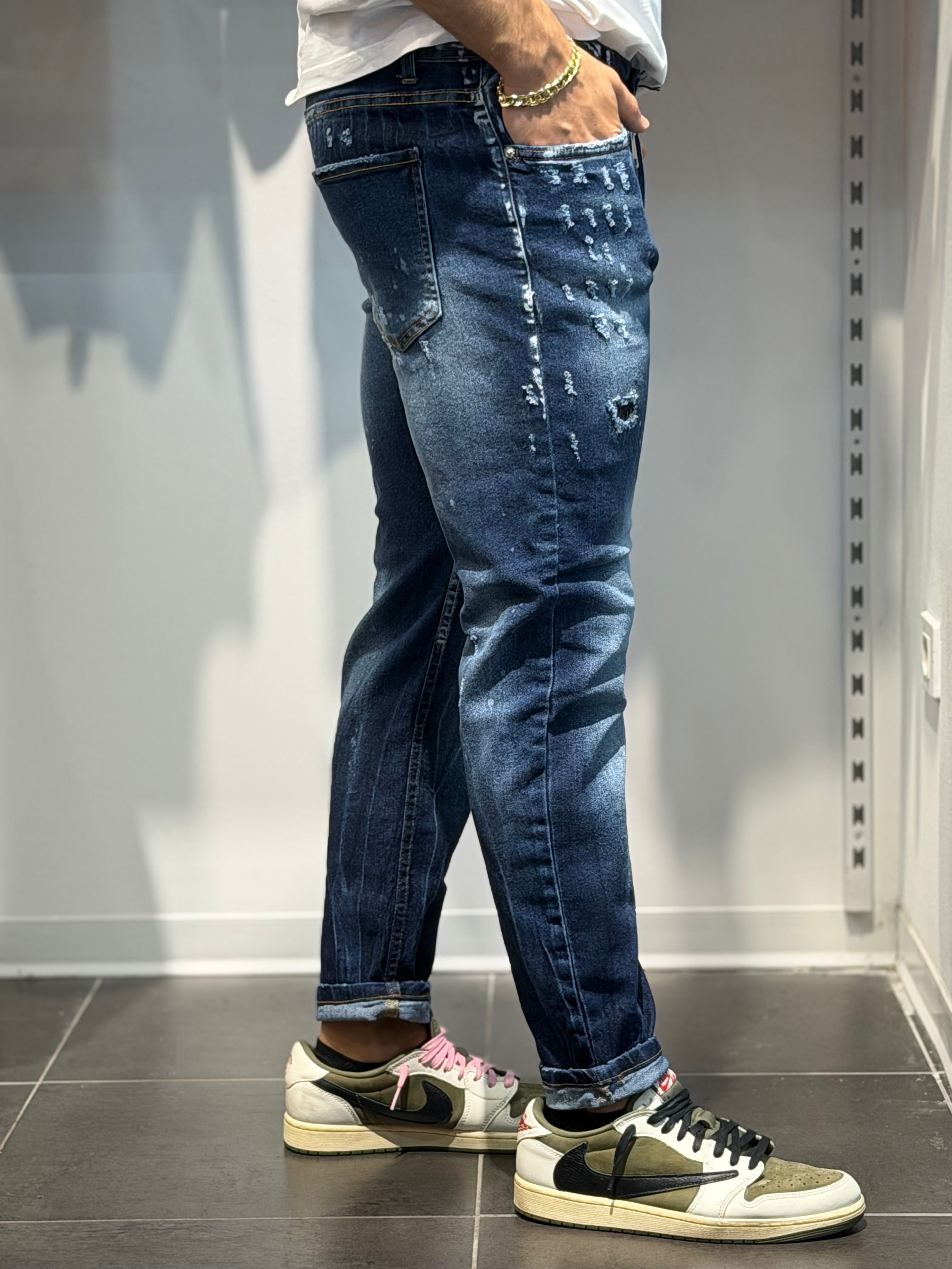 Jeans Cianotic DSQ Zip