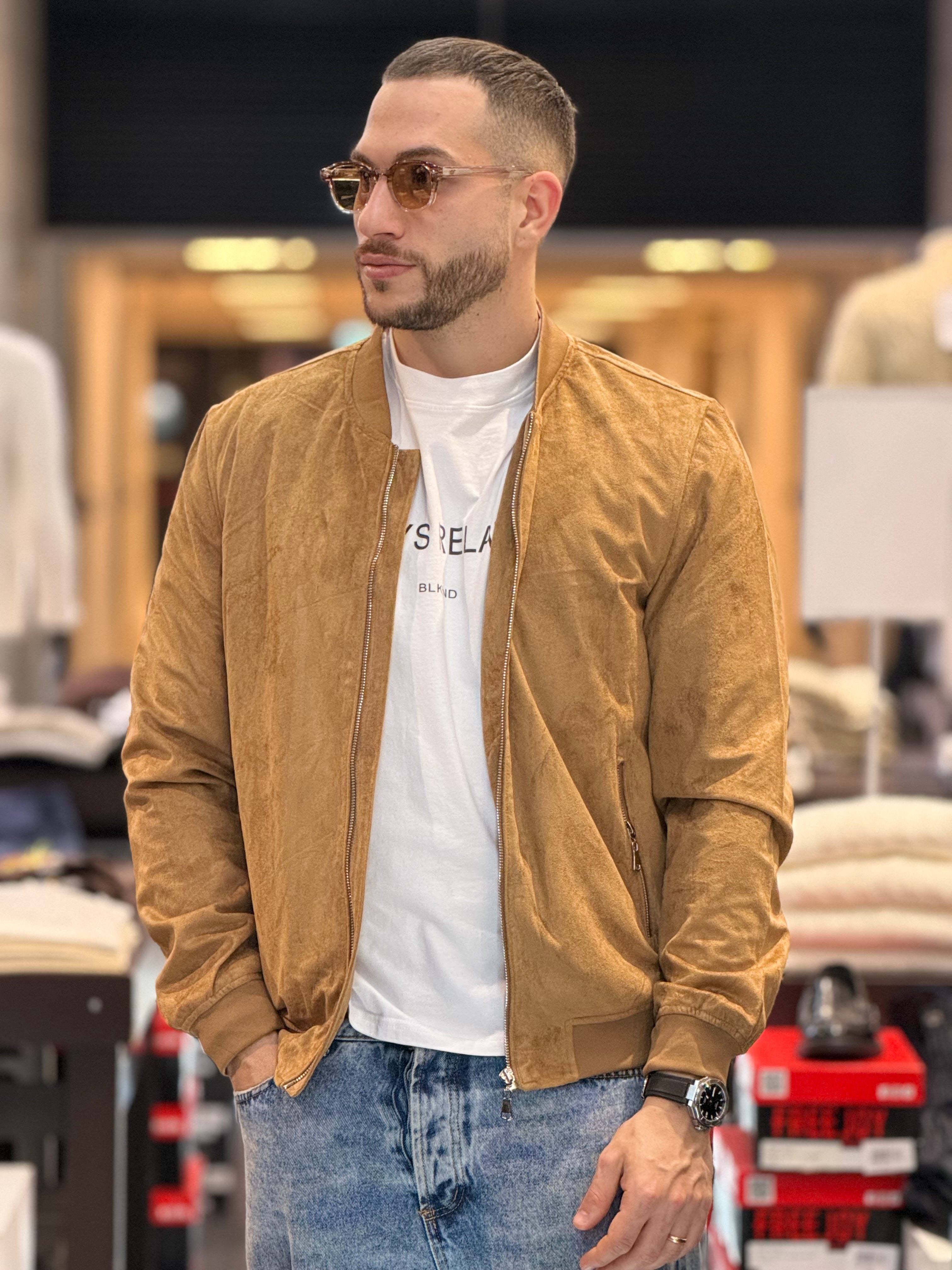 Giubbotto Eco Camoscio Primaverile