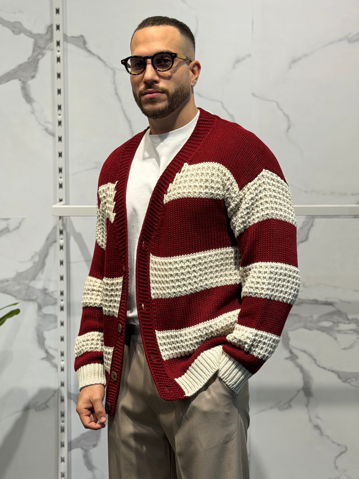 Cardigan STRIPE