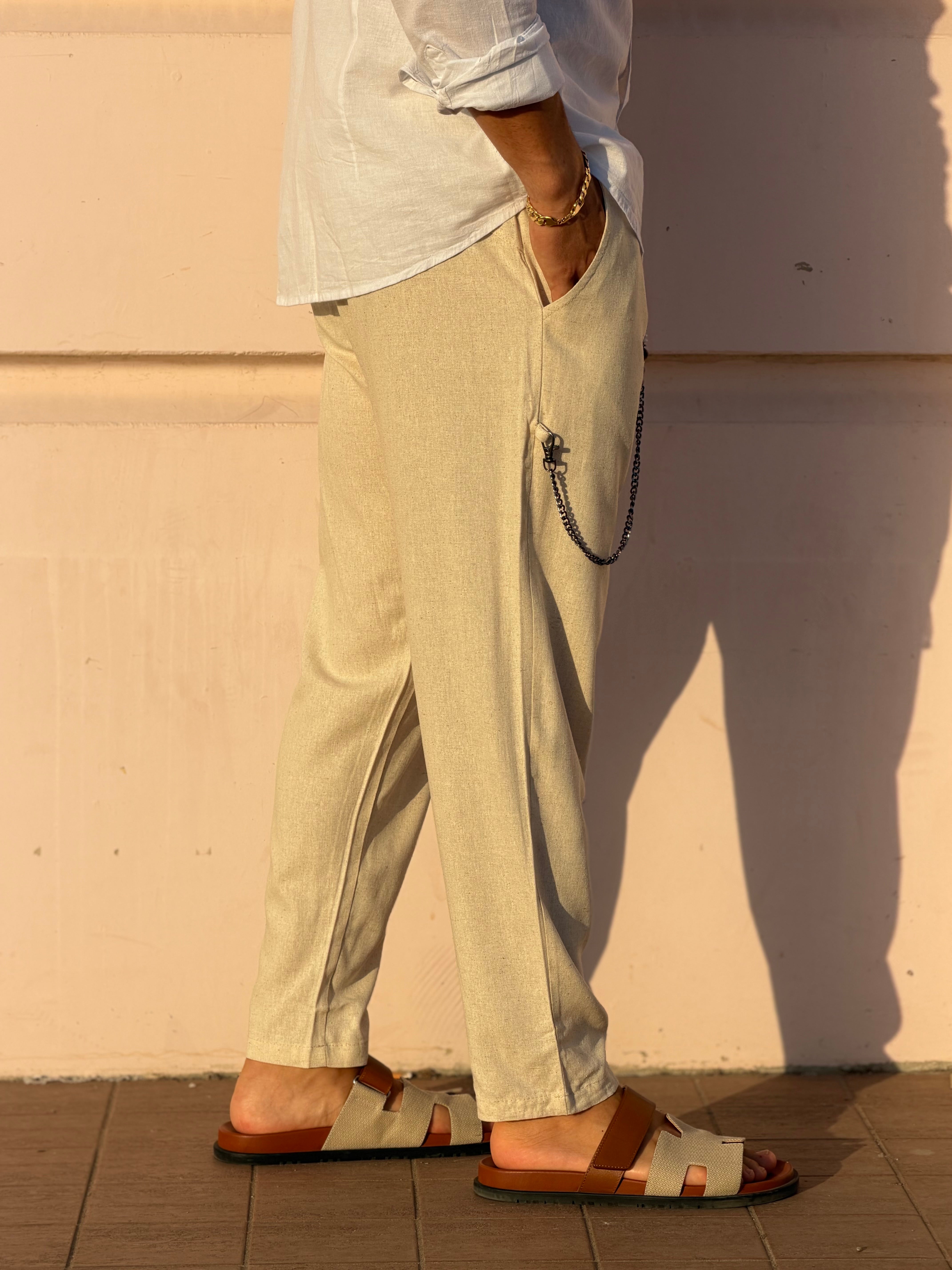 Pantalaccio Misto Lino
