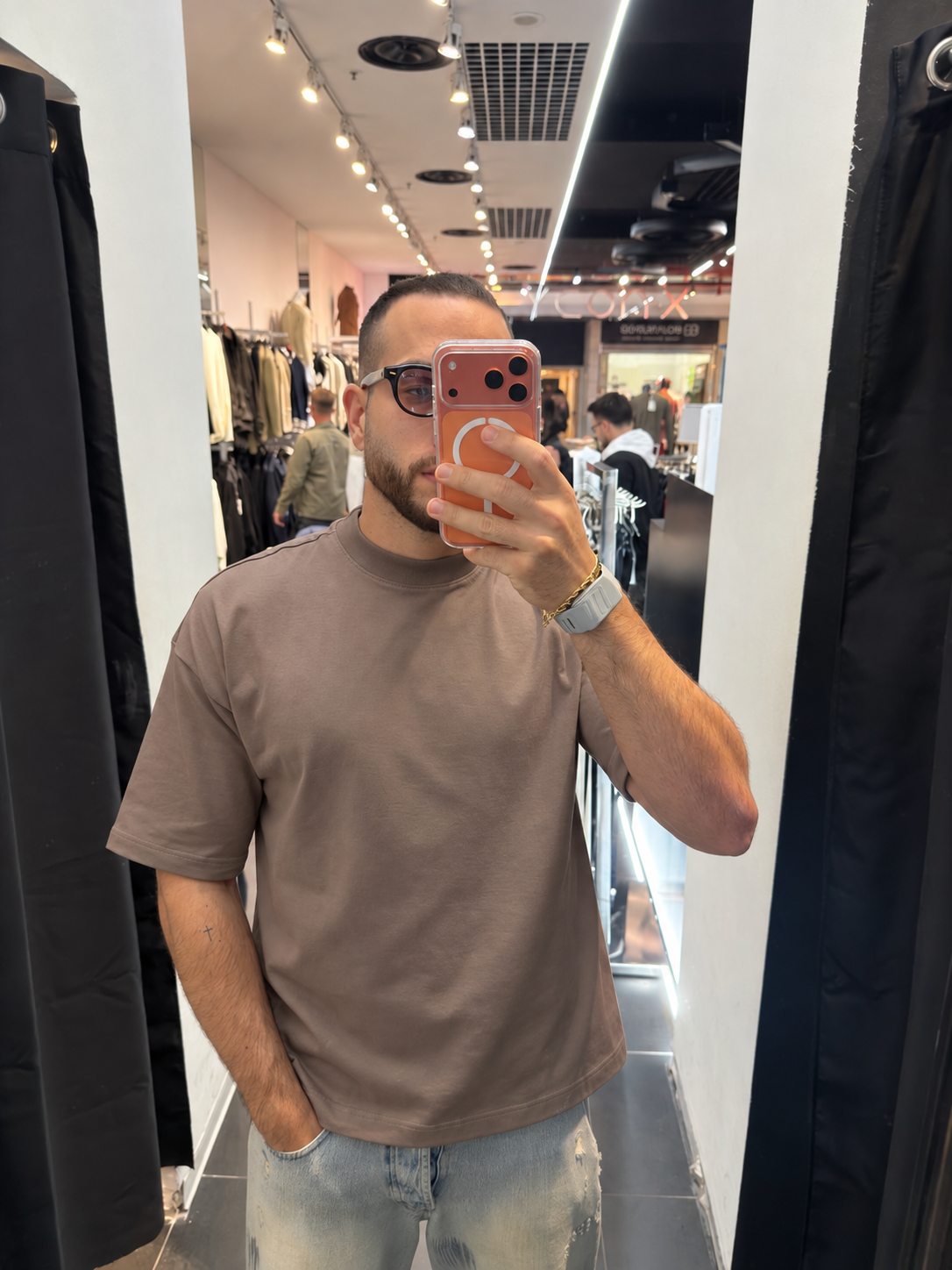 T-shirt Manica a Tre quarti