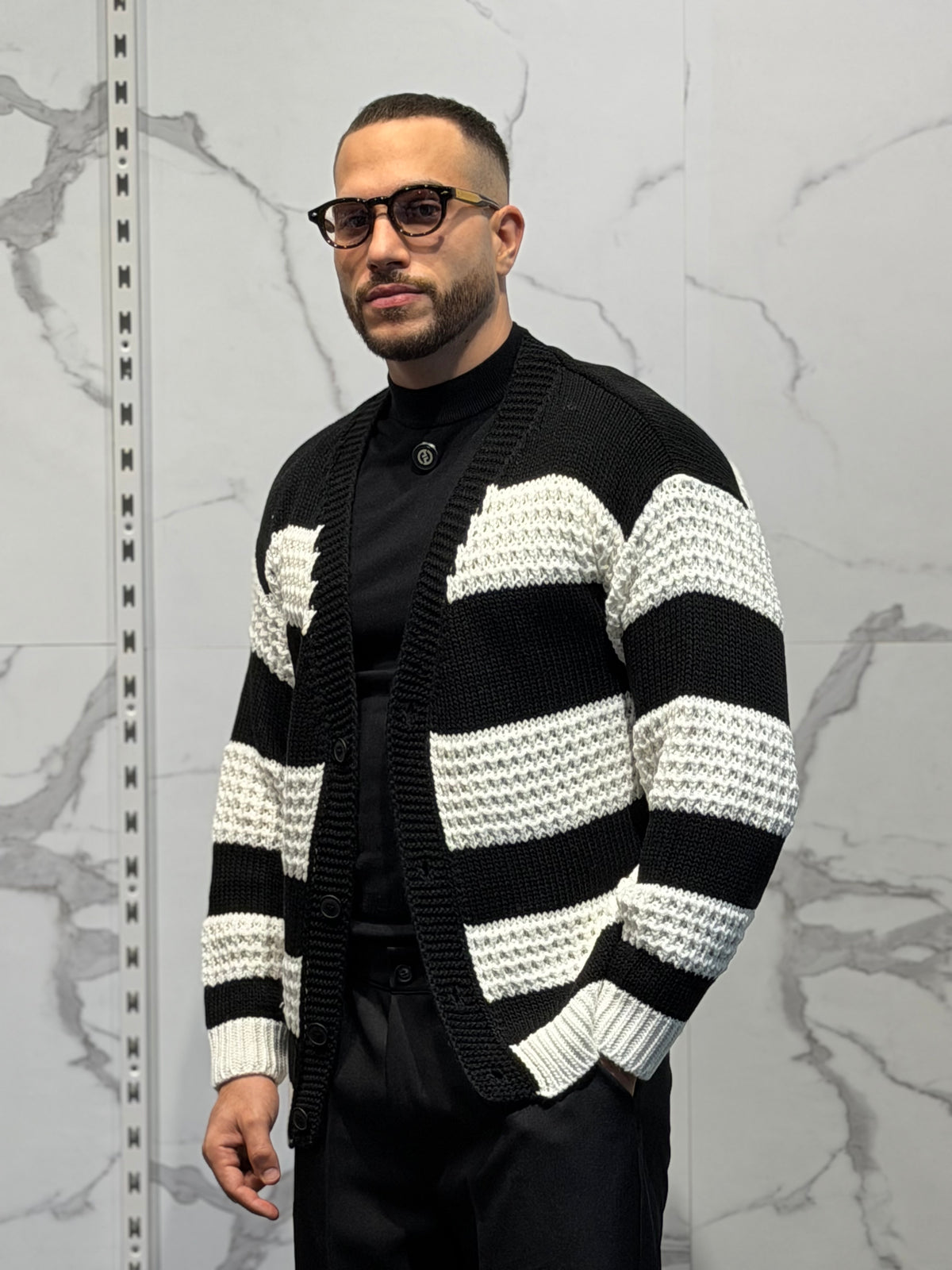 Cardigan STRIPE