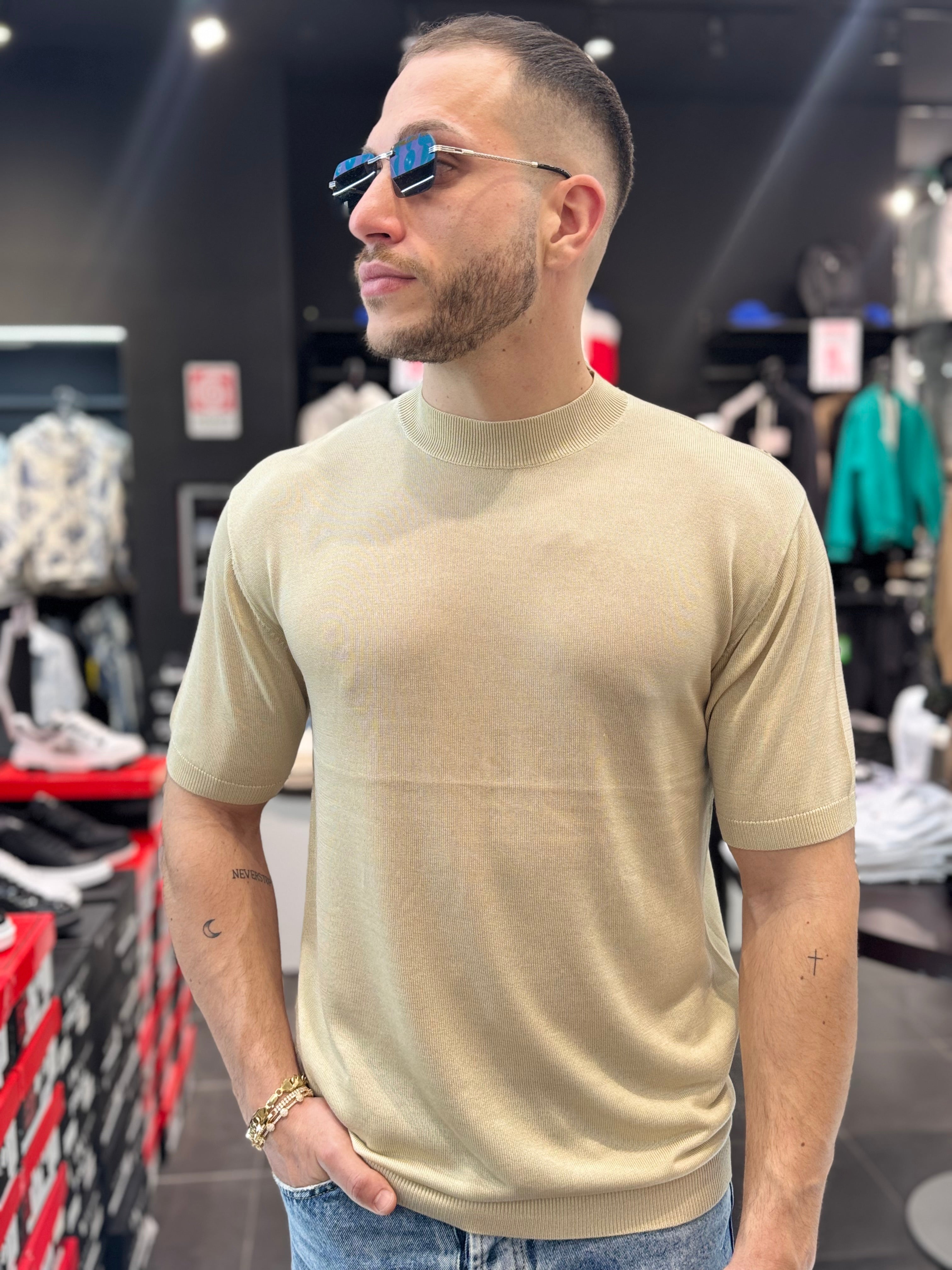 Maglia mezzo collo in Filo