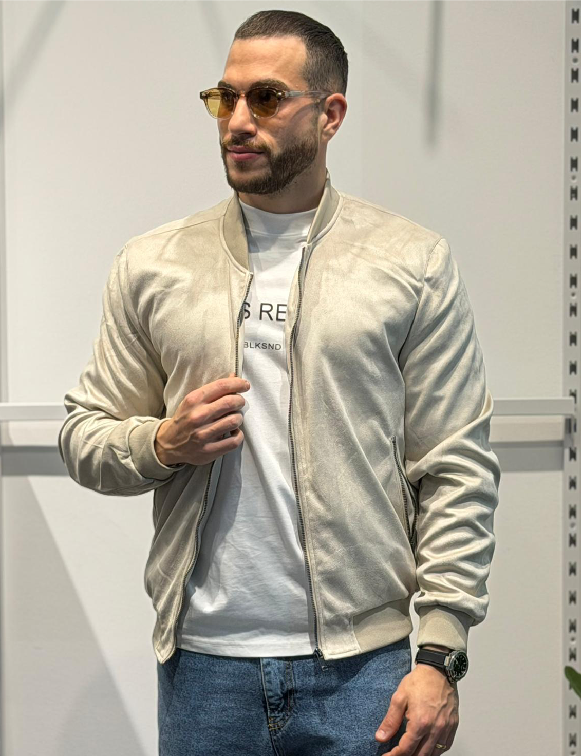 Giubbotto Eco Camoscio Primaverile