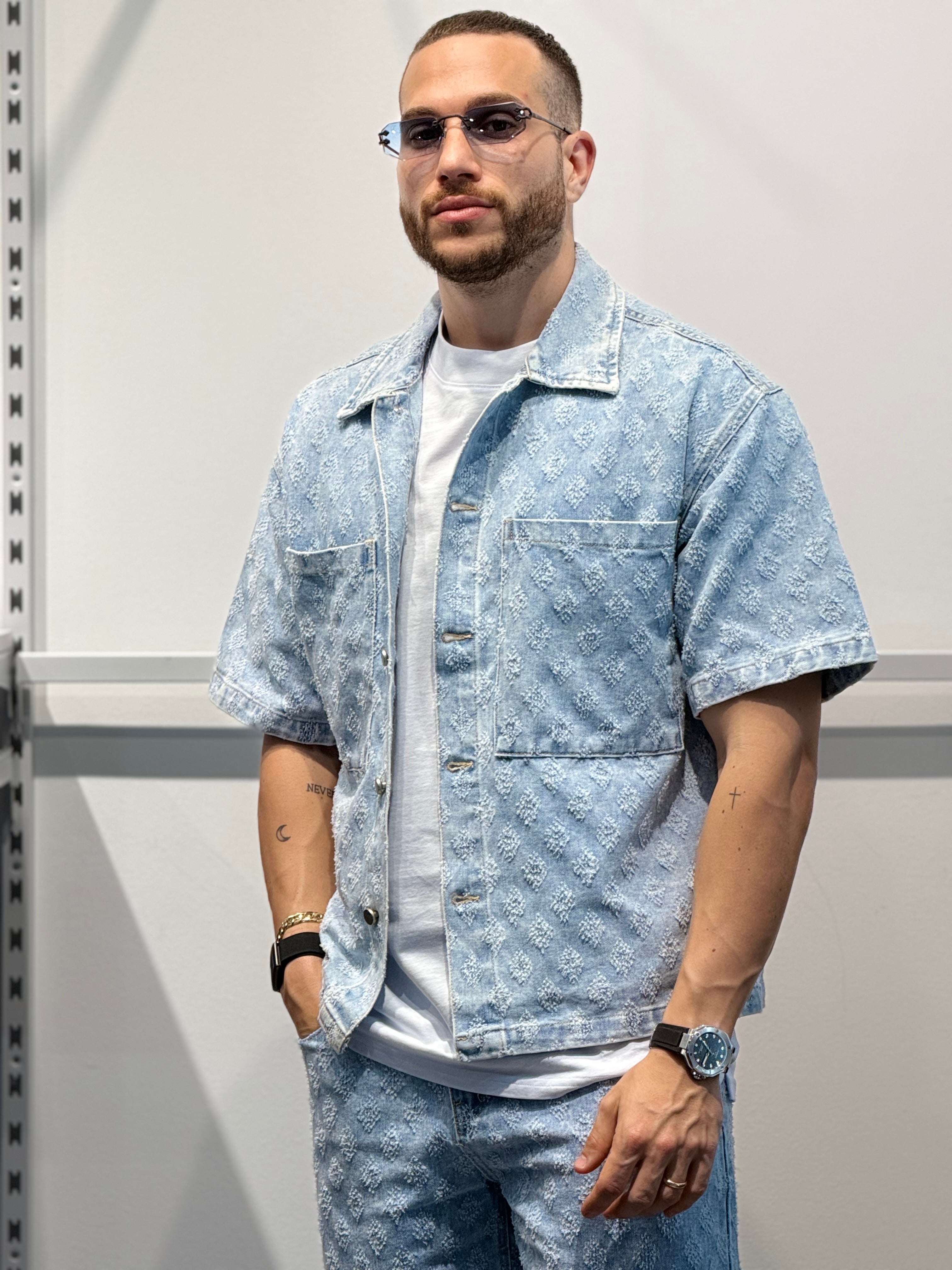 CAMICIA IN JEANS LVM