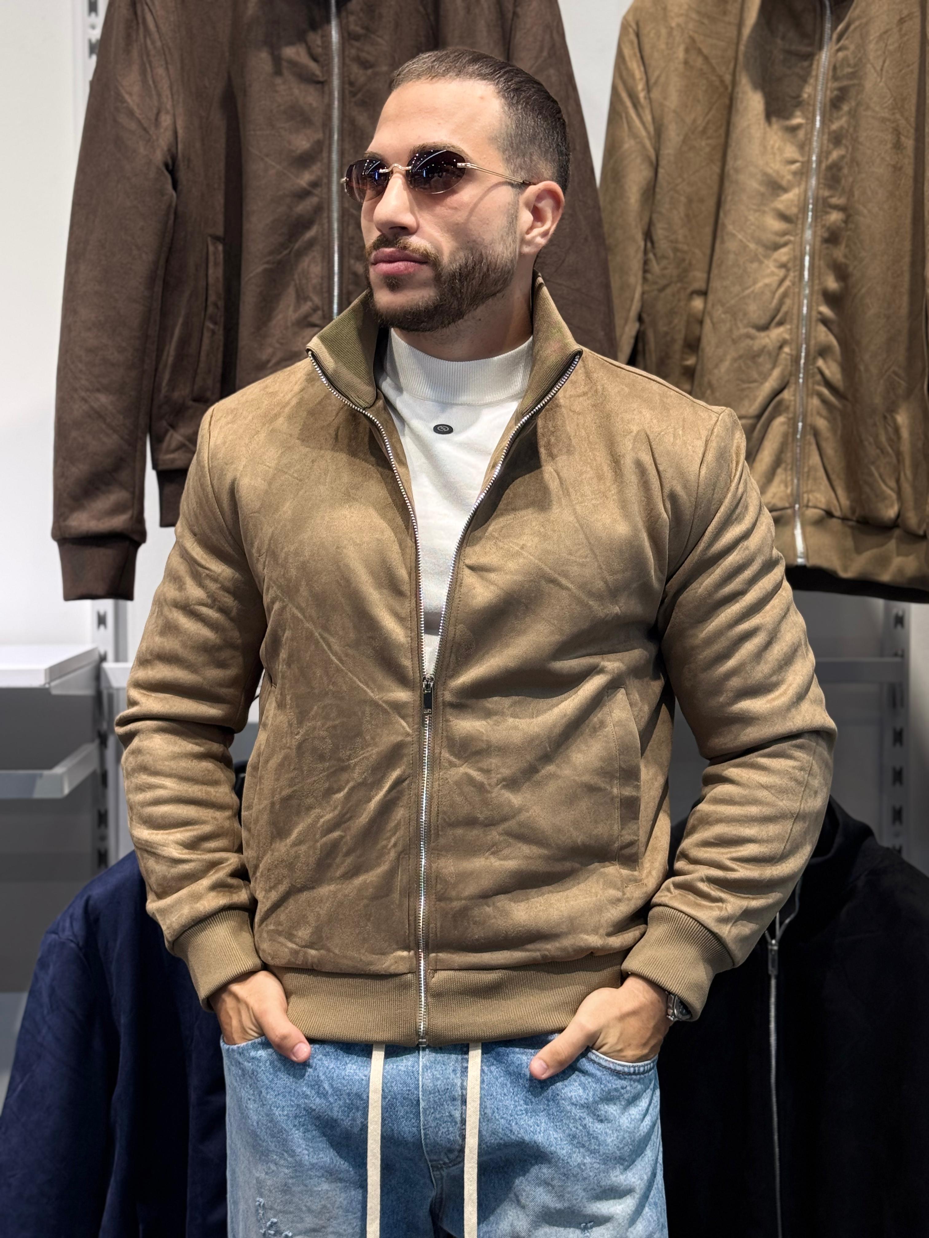 Giubbotto Eco Camoscio