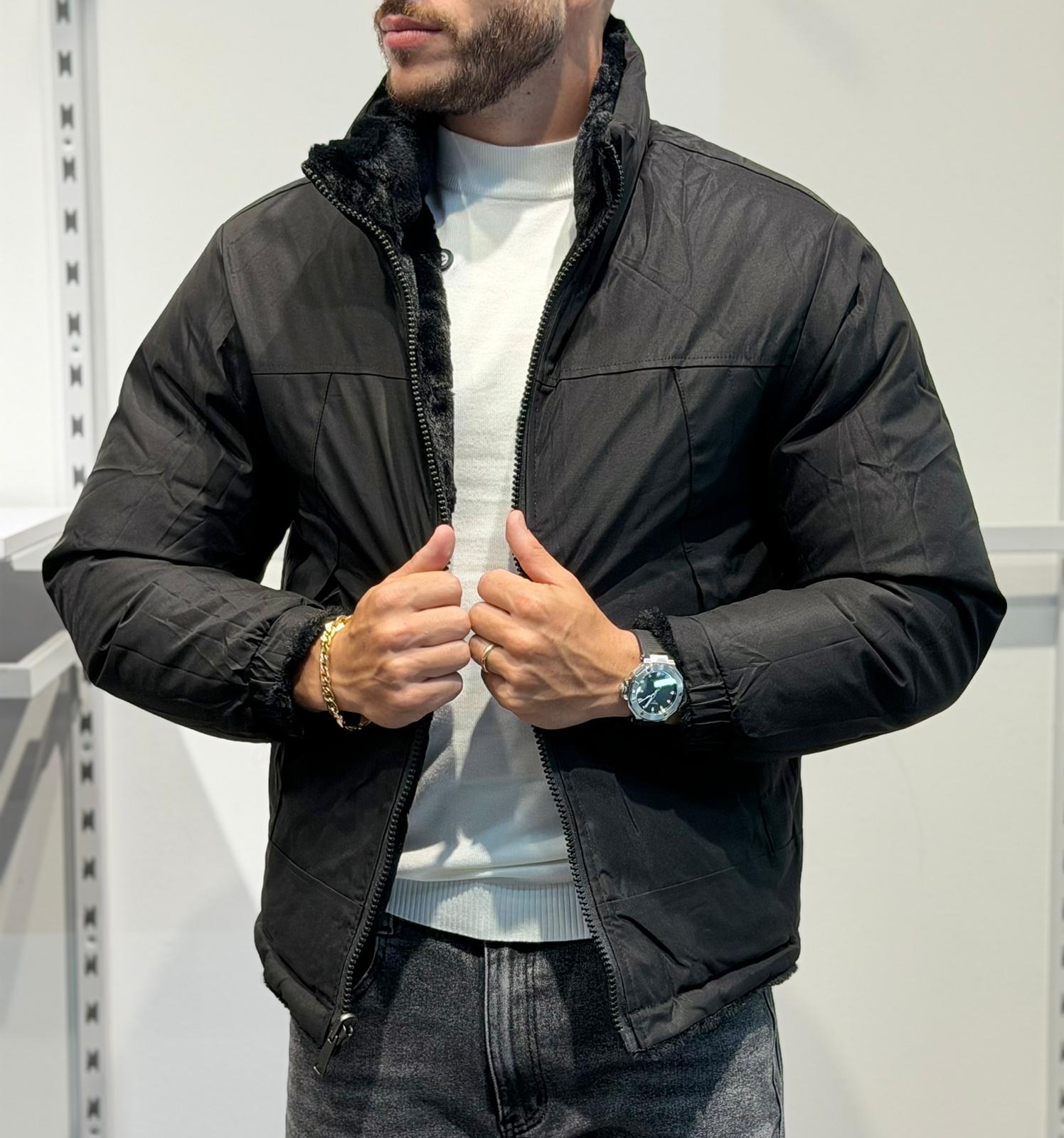 Bomber Pelliccia Reversibile