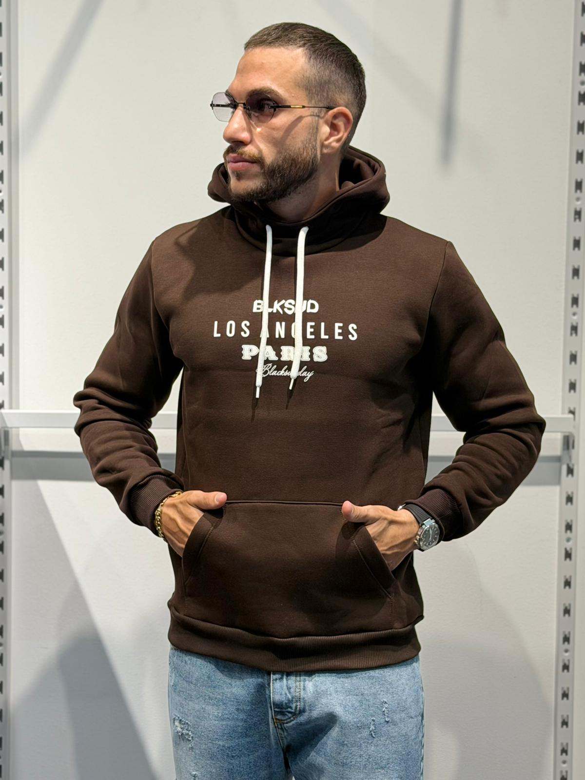 Felpa Londra Collo Alto