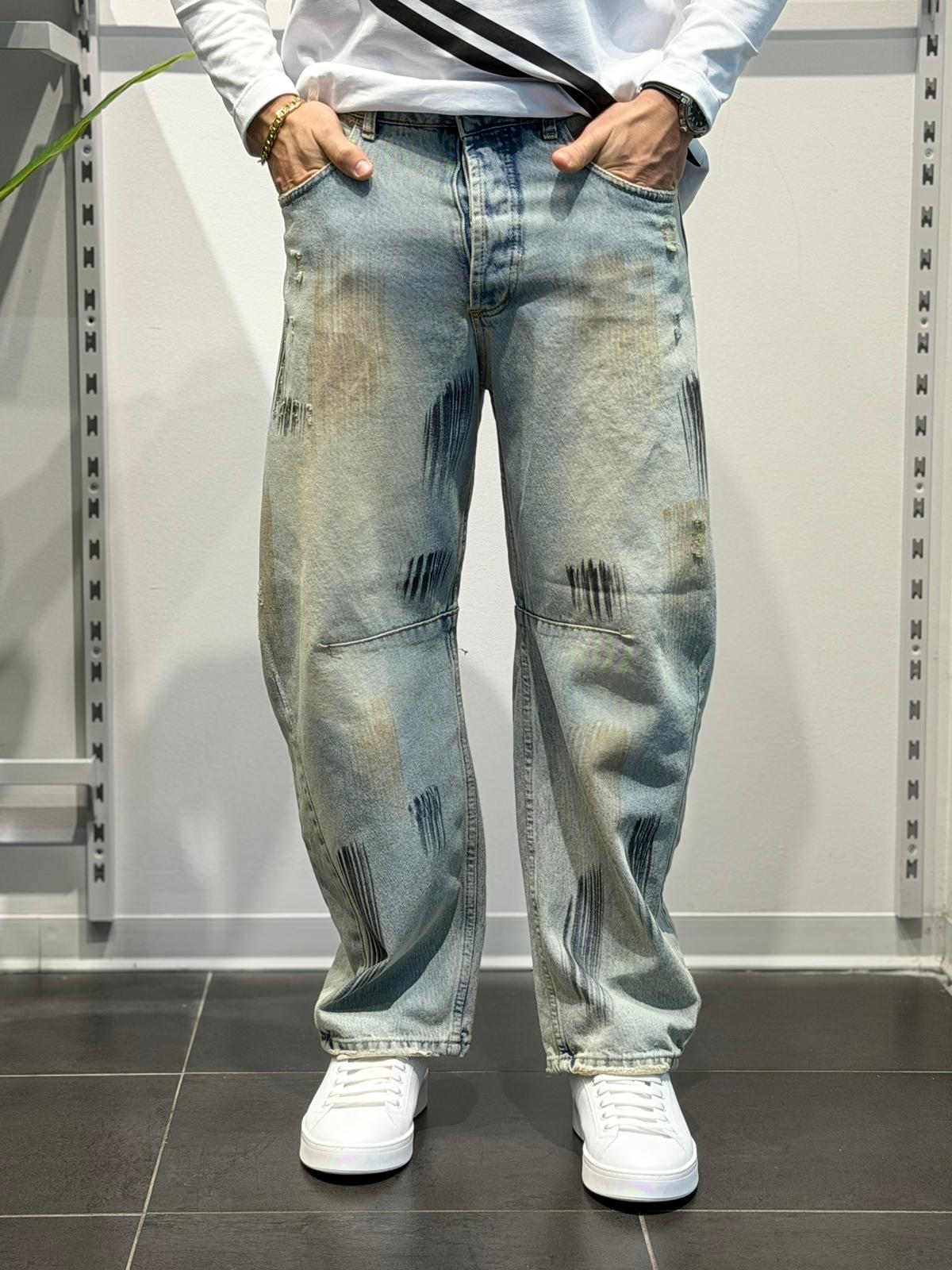 Jeans Baggy Sabbiato