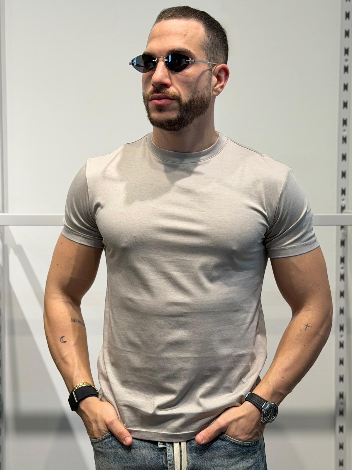 T-shirt Modal Filo di Scozia