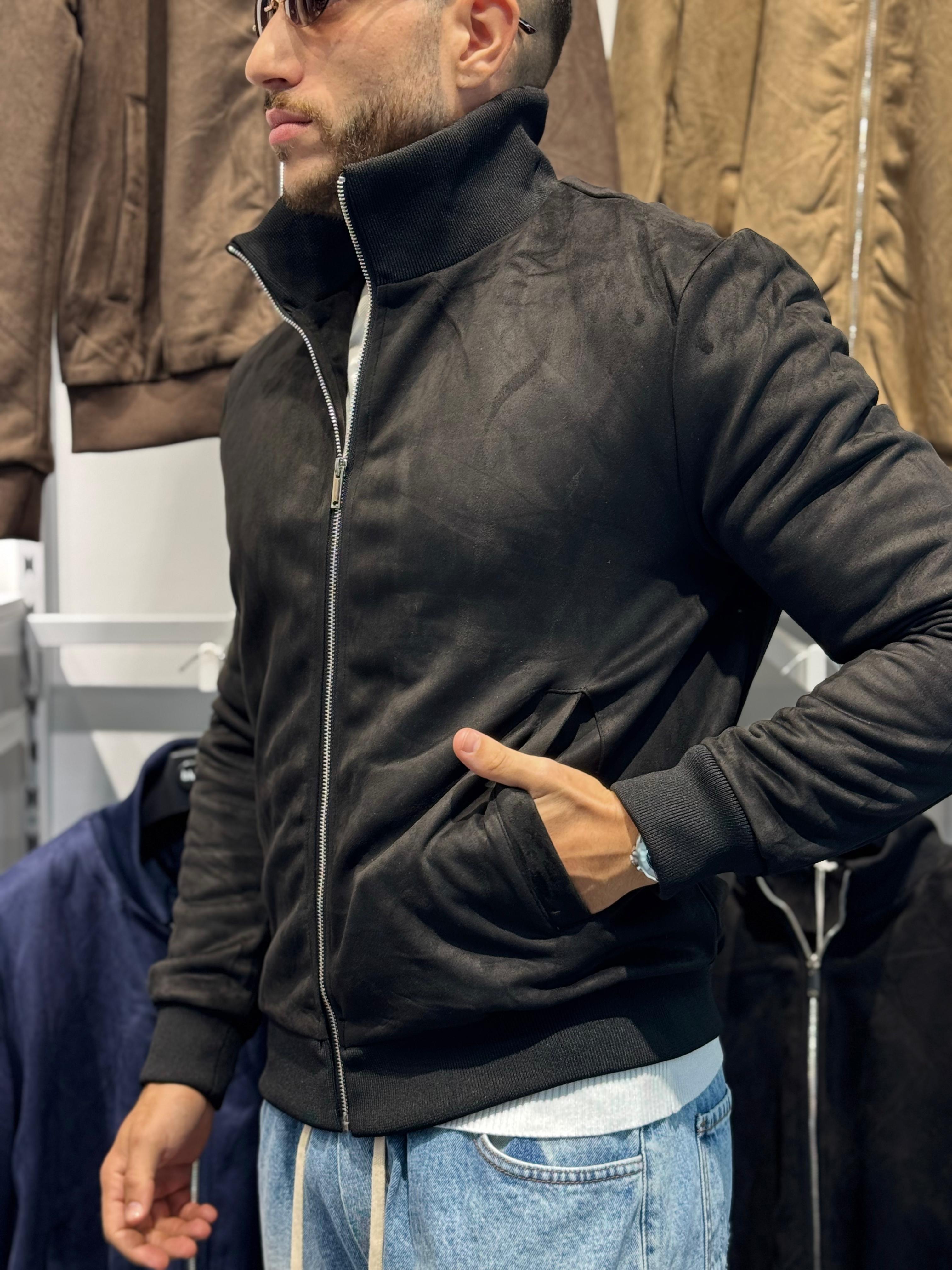 Giubbotto Eco Camoscio