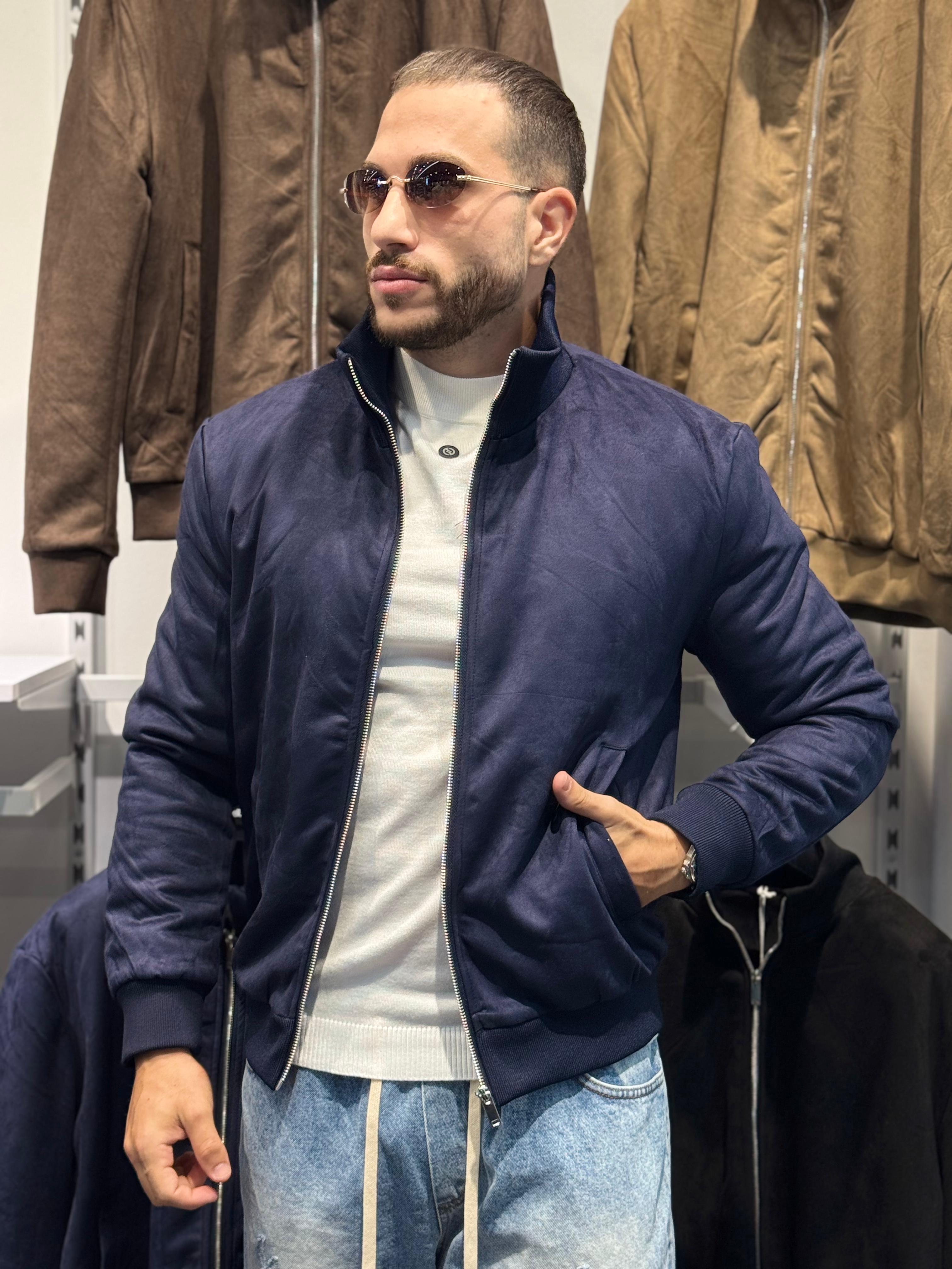 Giubbotto Eco Camoscio