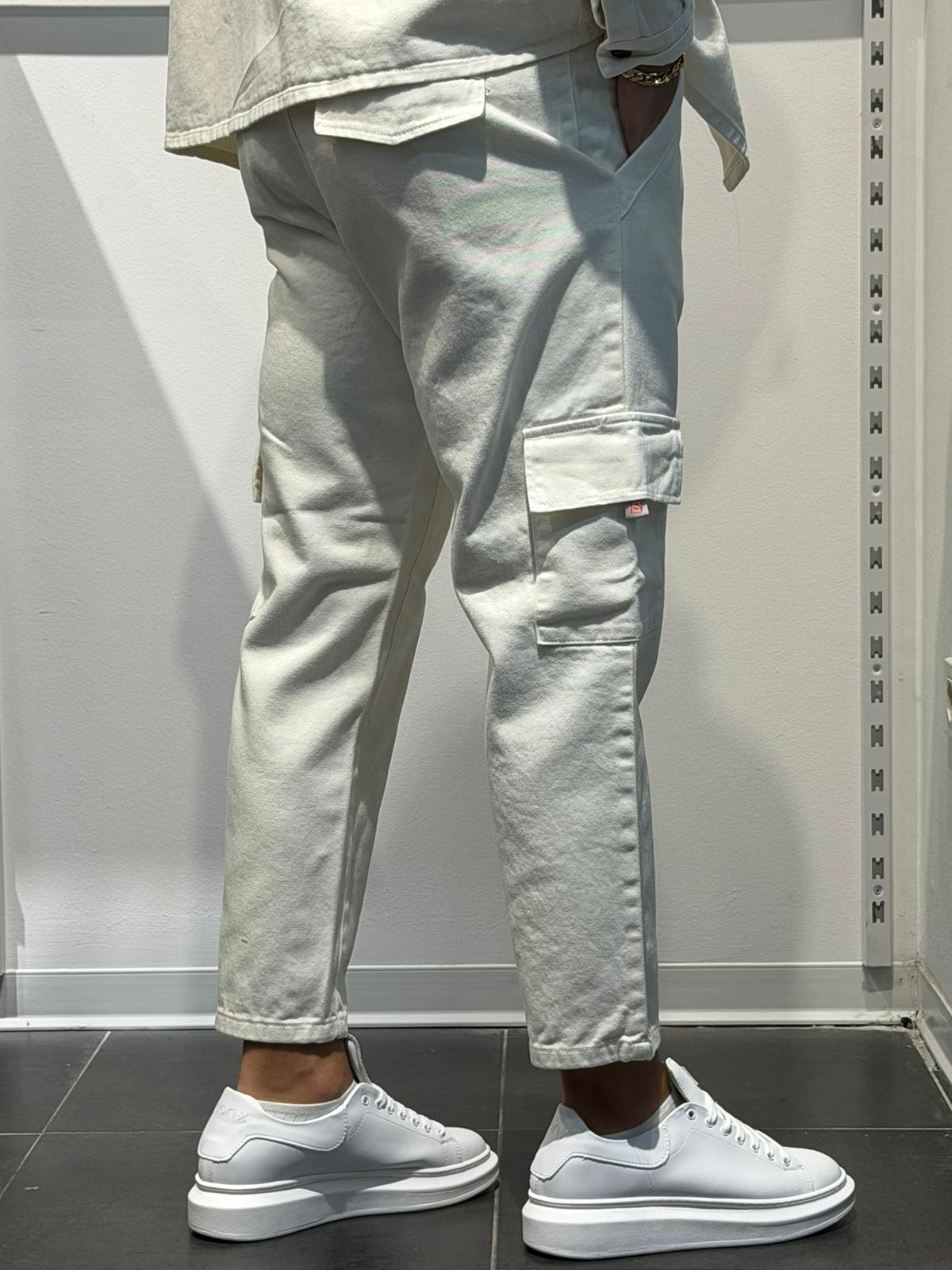 Pantalone Capri con Tasconi