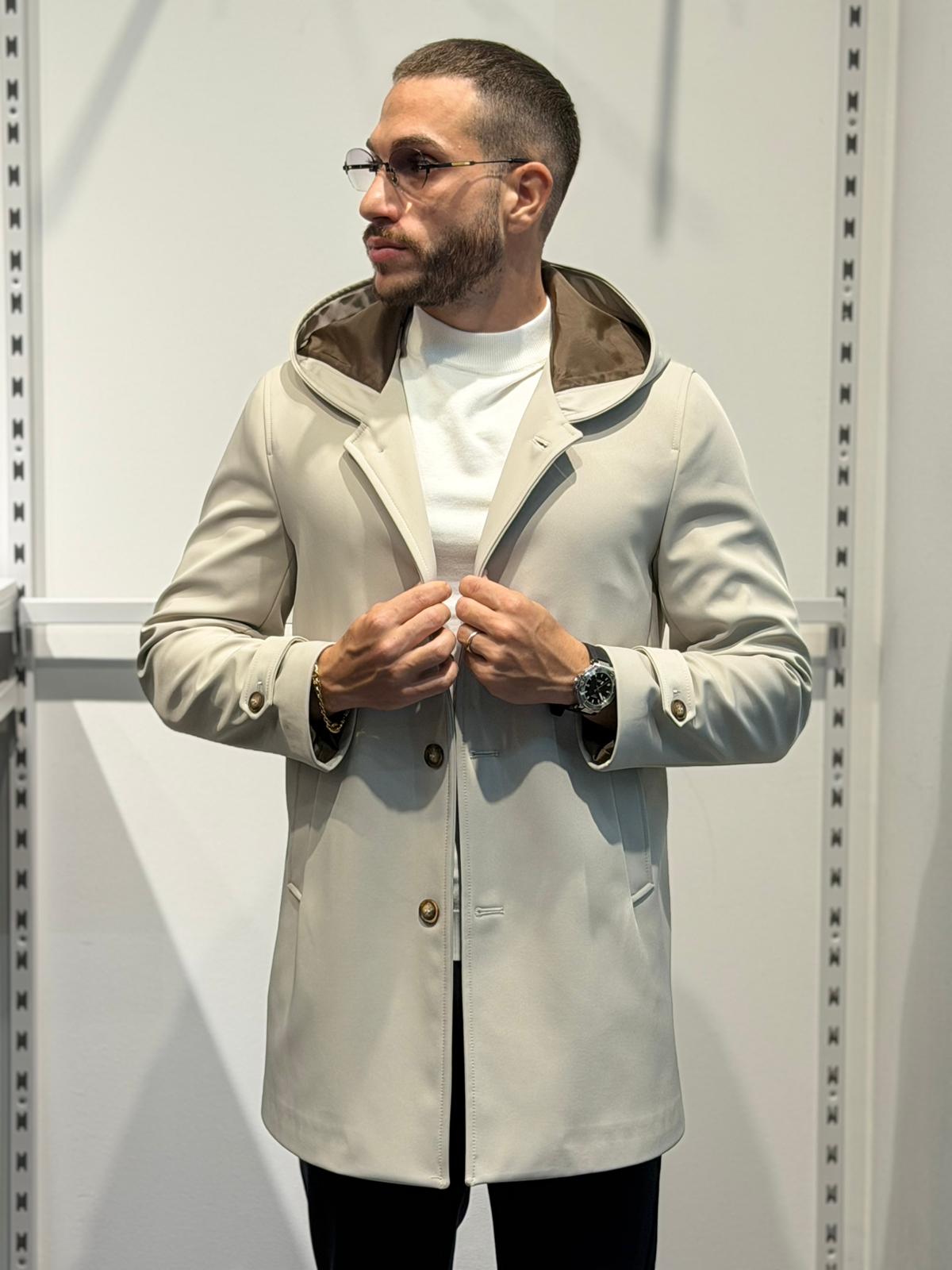 Trench Con Cappuccio