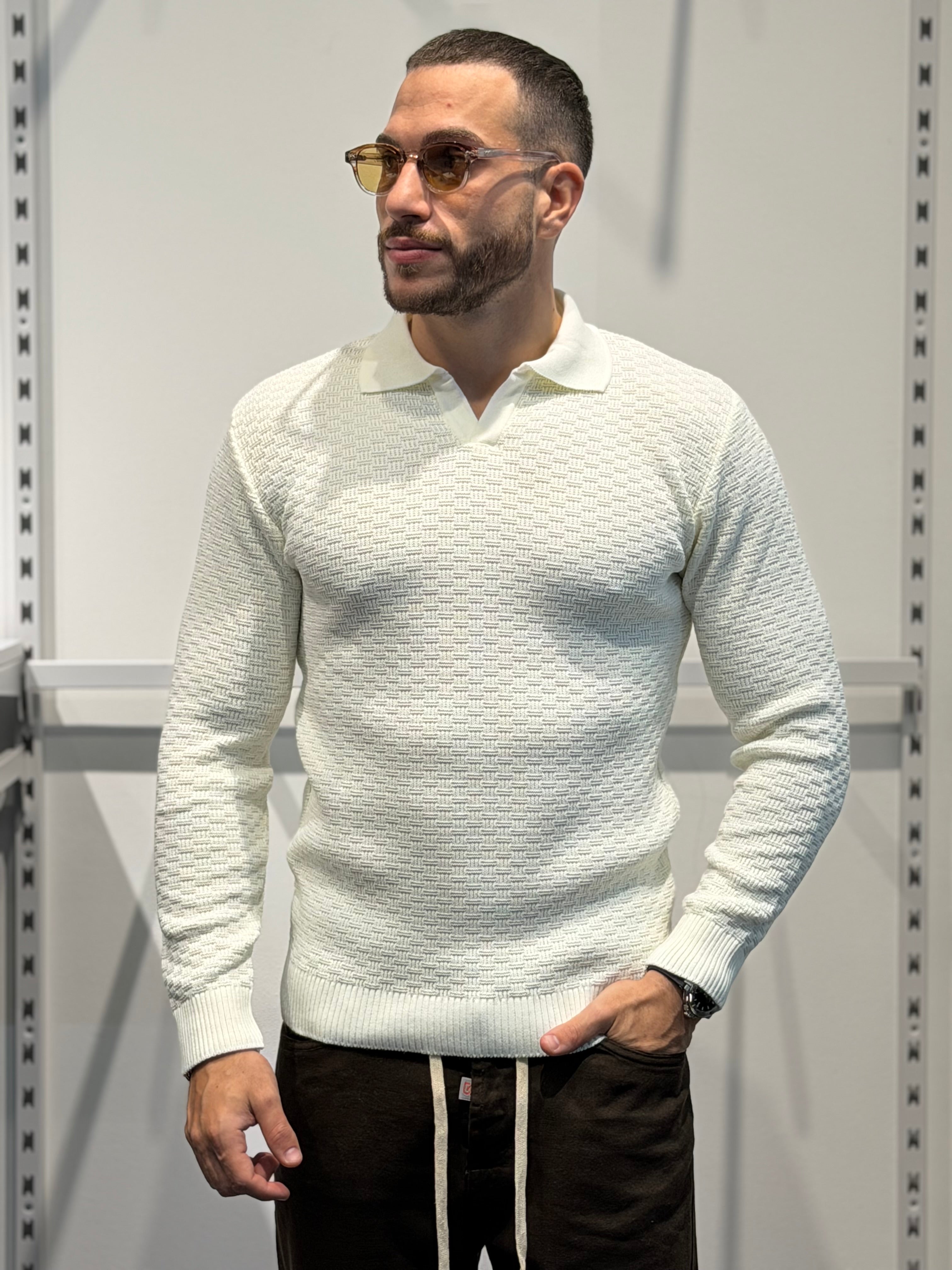 Polo Paris scollo a V