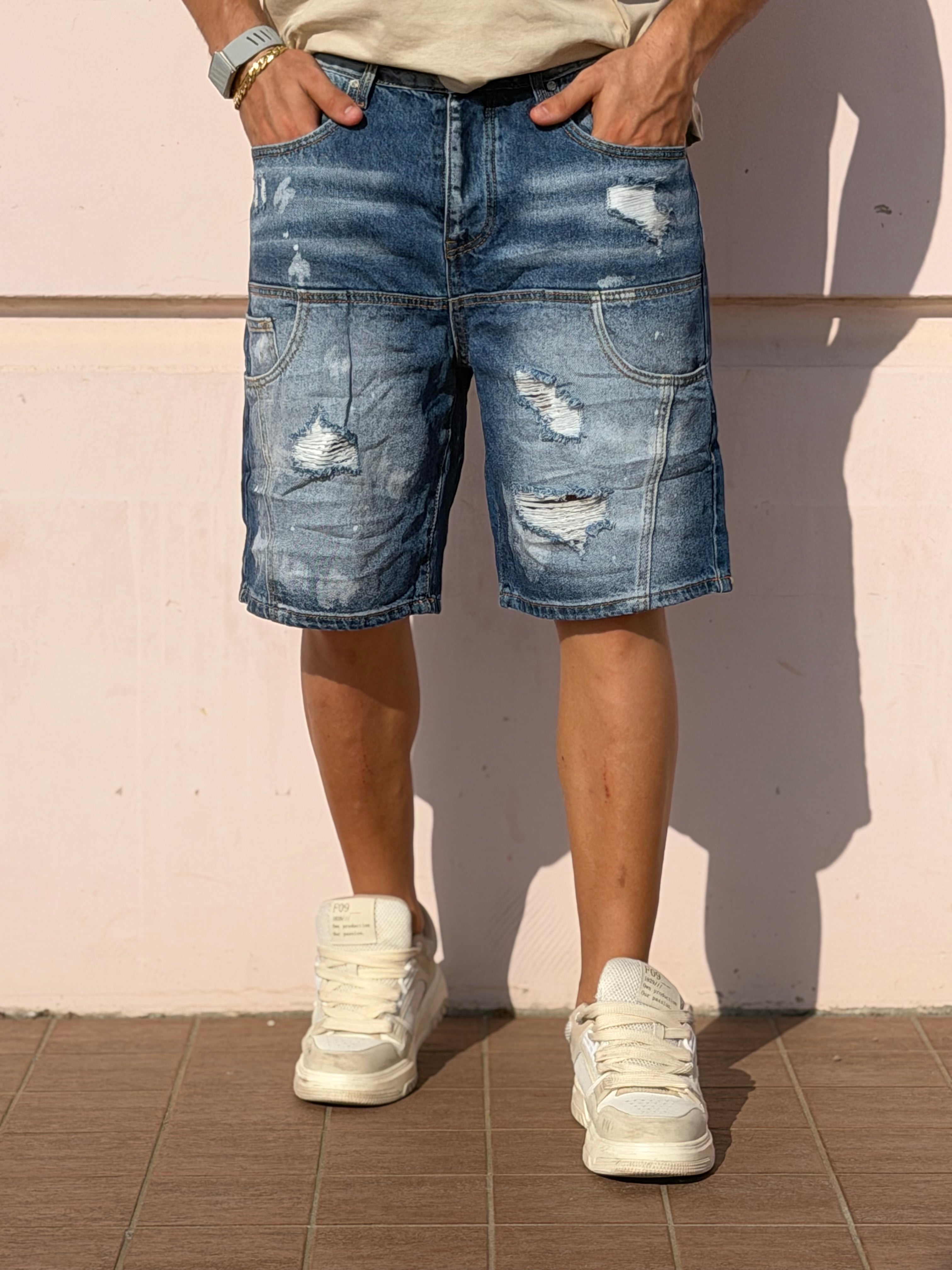 BERMUDA IN JEANS DENIM