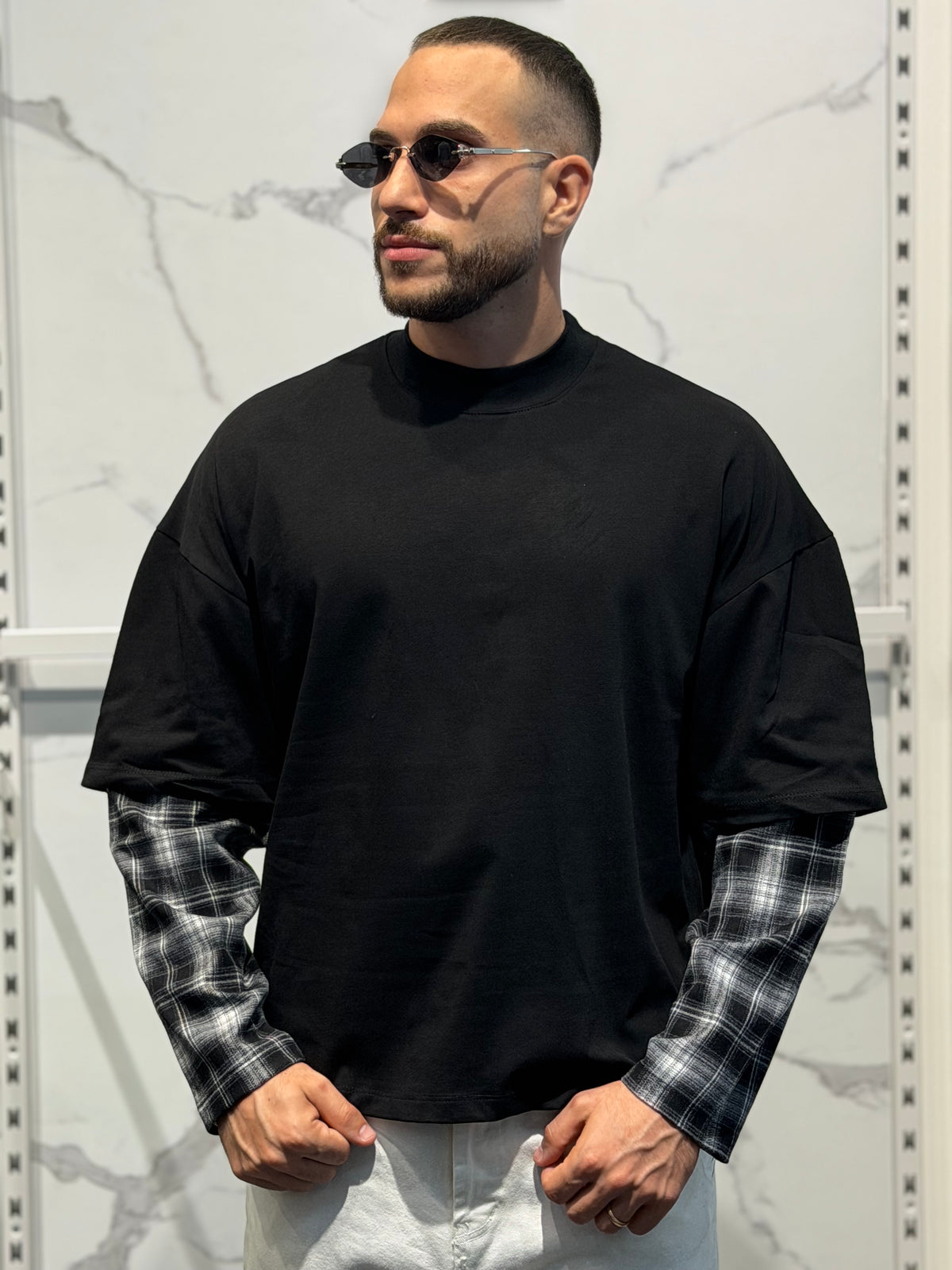 Longsleeve Bicolore
