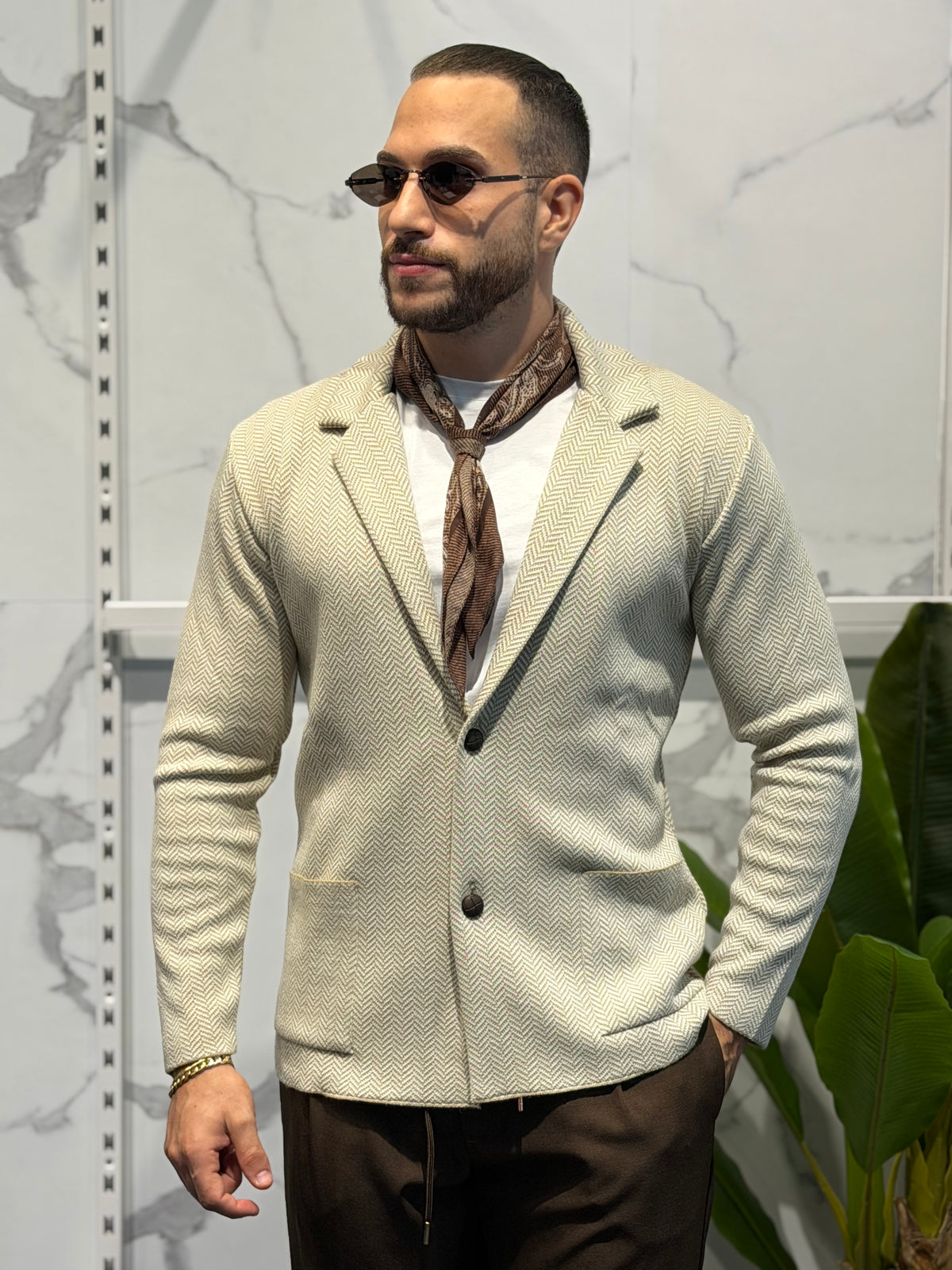Giacca Spigata Premium