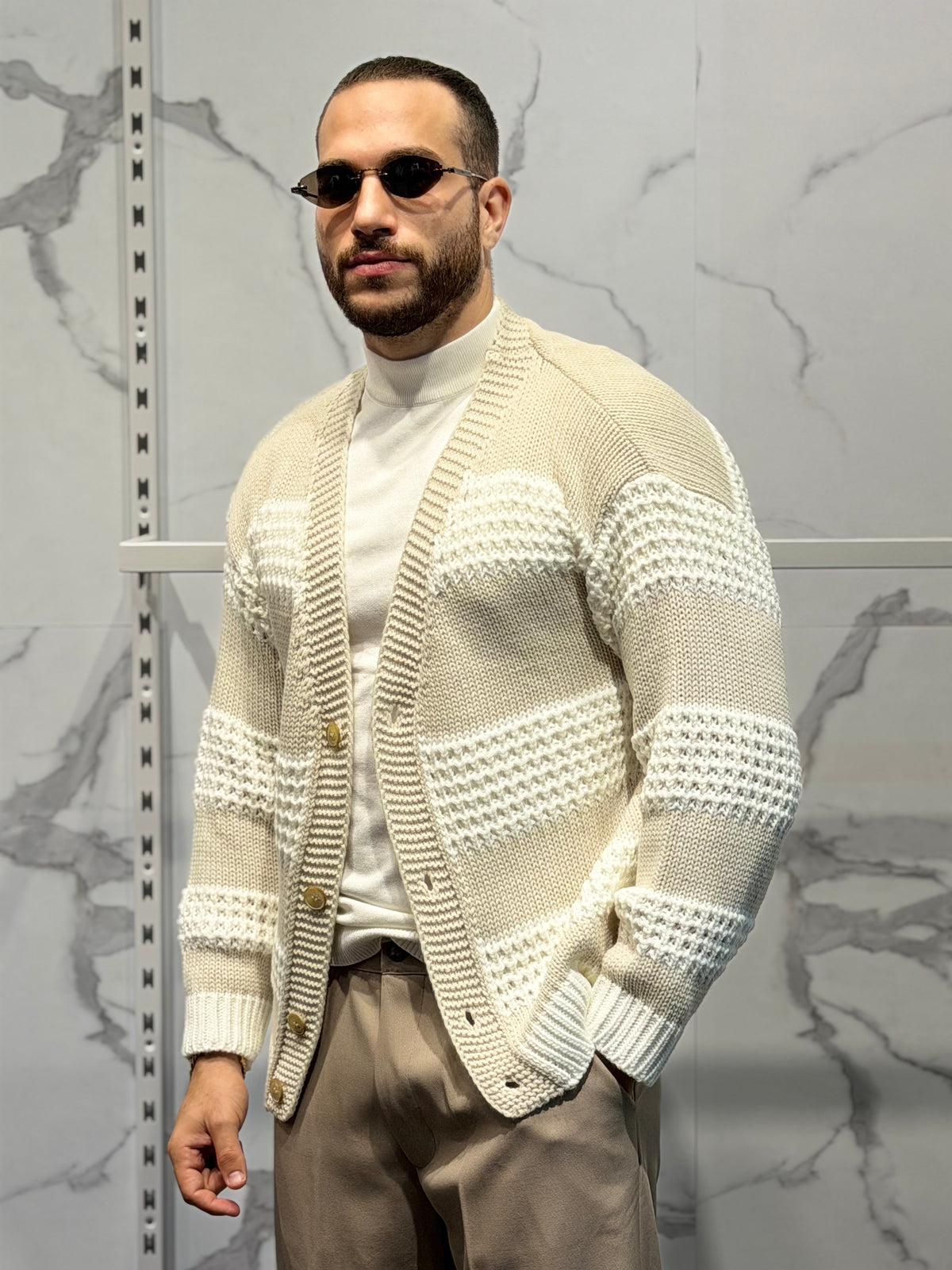 Cardigan STRIPE