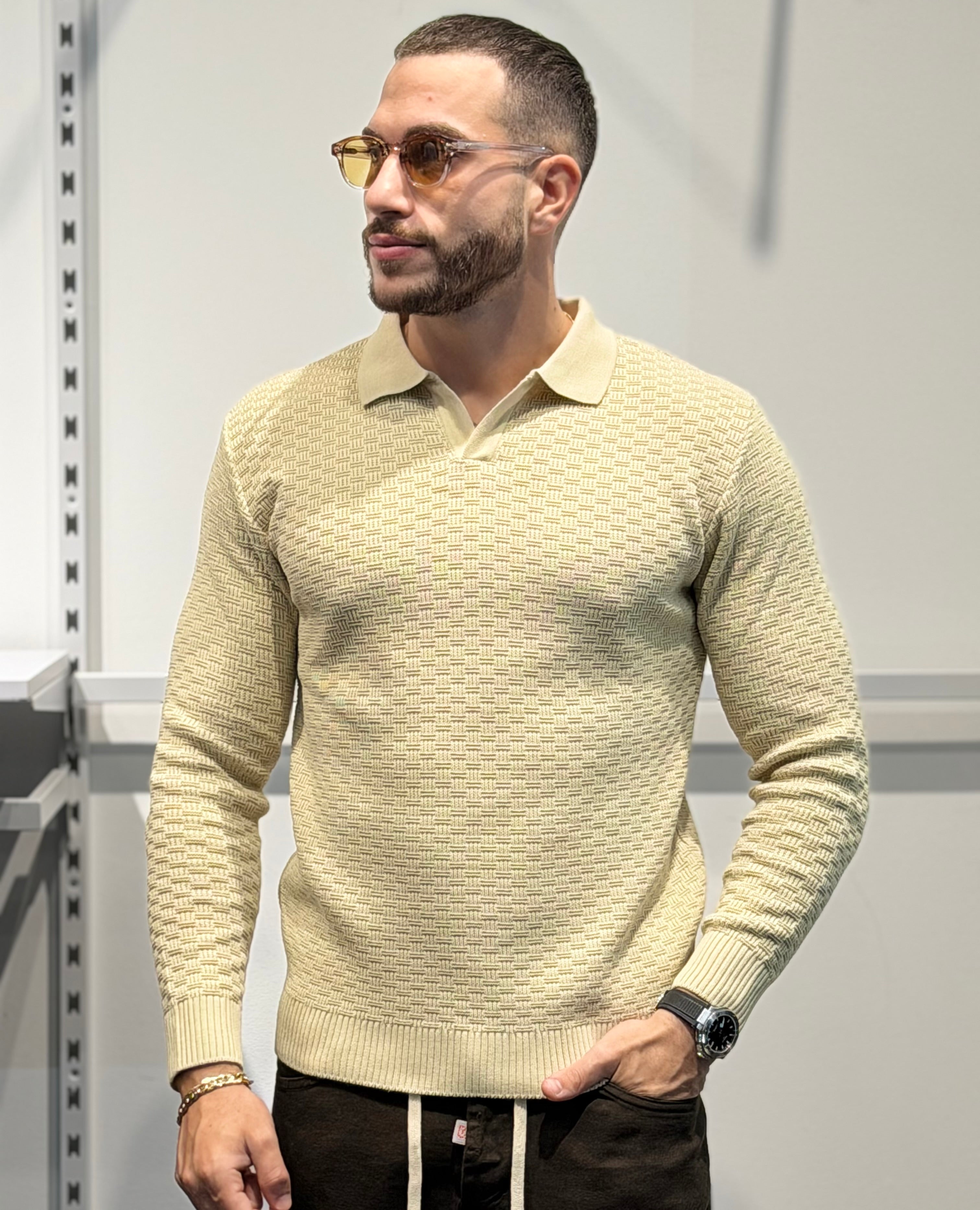 Polo Paris scollo a V