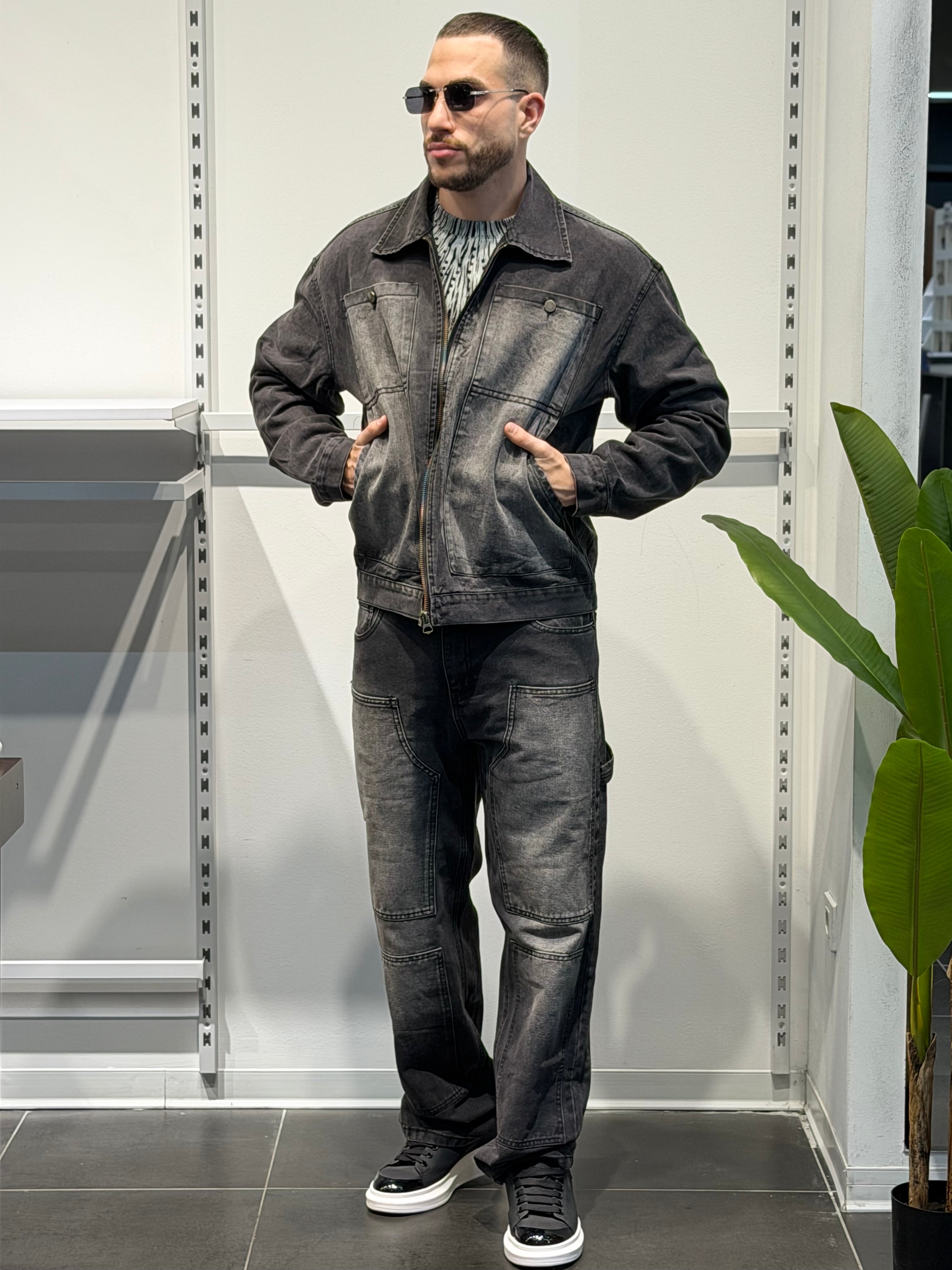 COMPLETO IN JEANS MOD CARPENTER