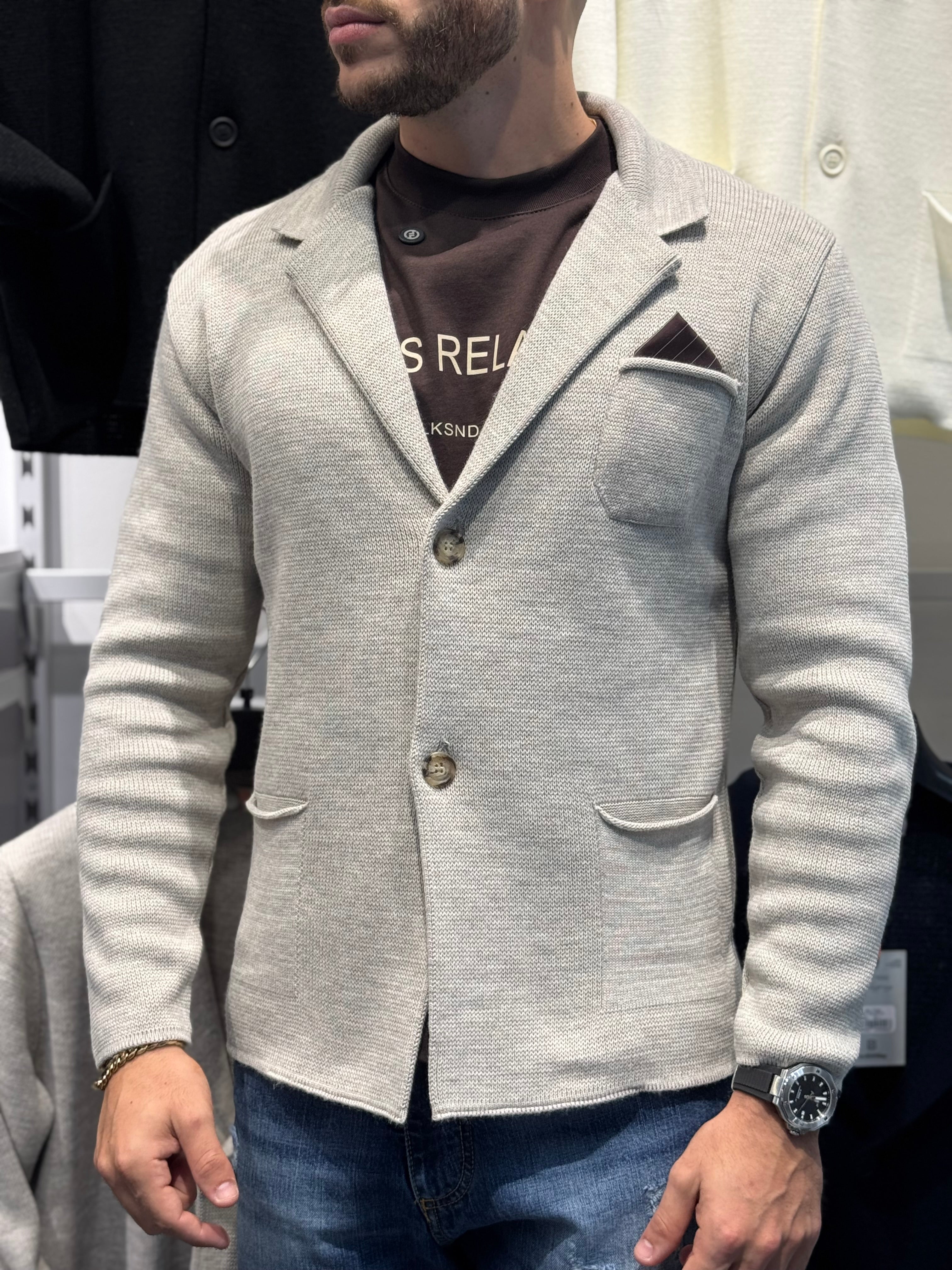 Cardigan a Giacca