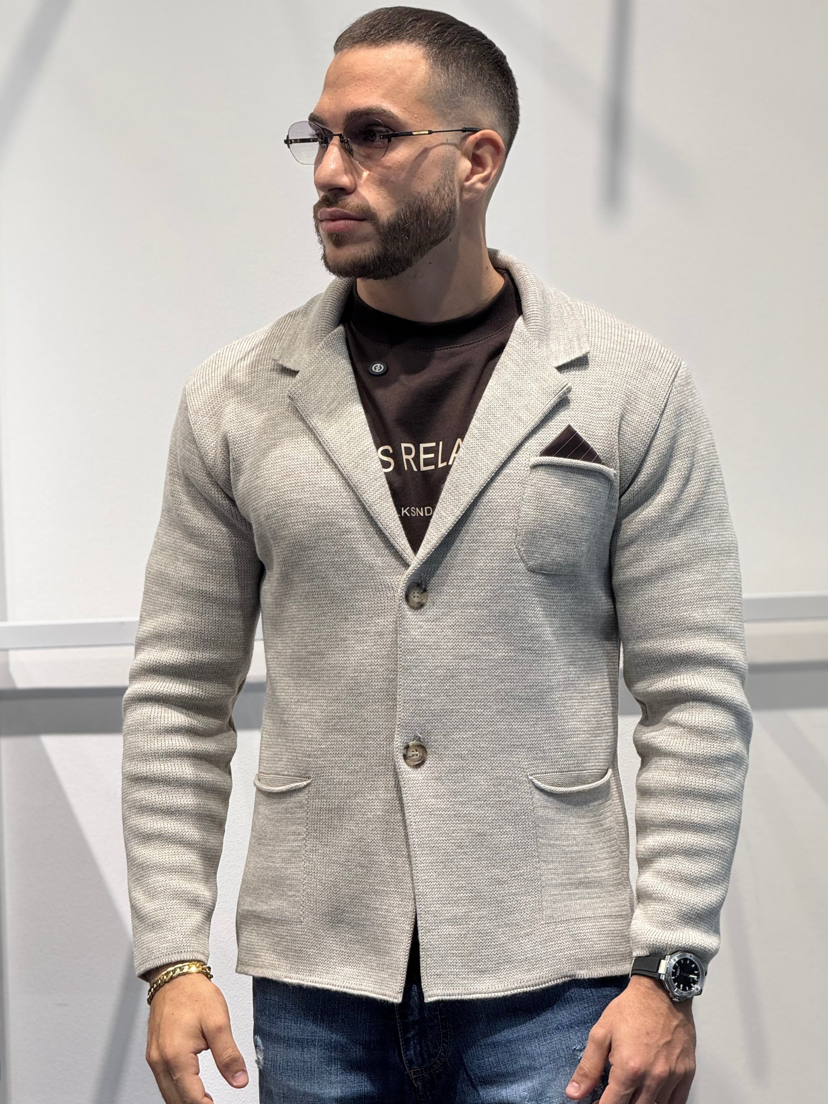 Cardigan a Giacca