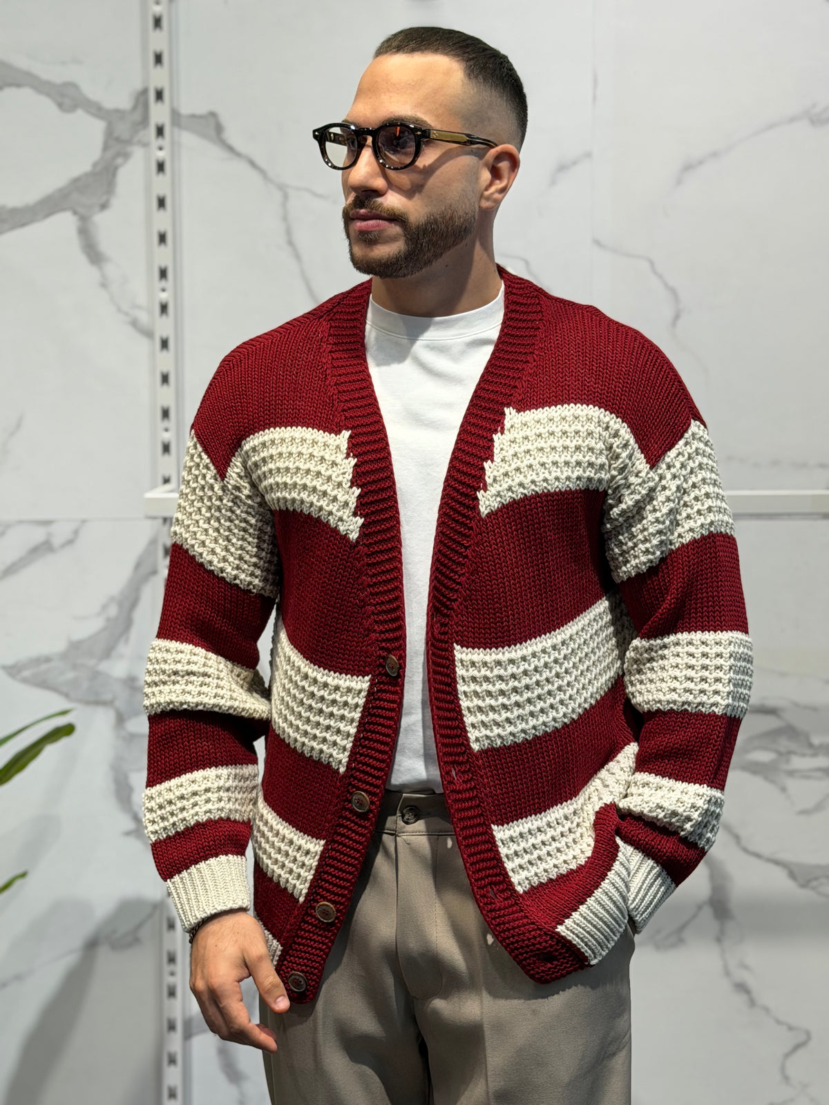 Cardigan STRIPE