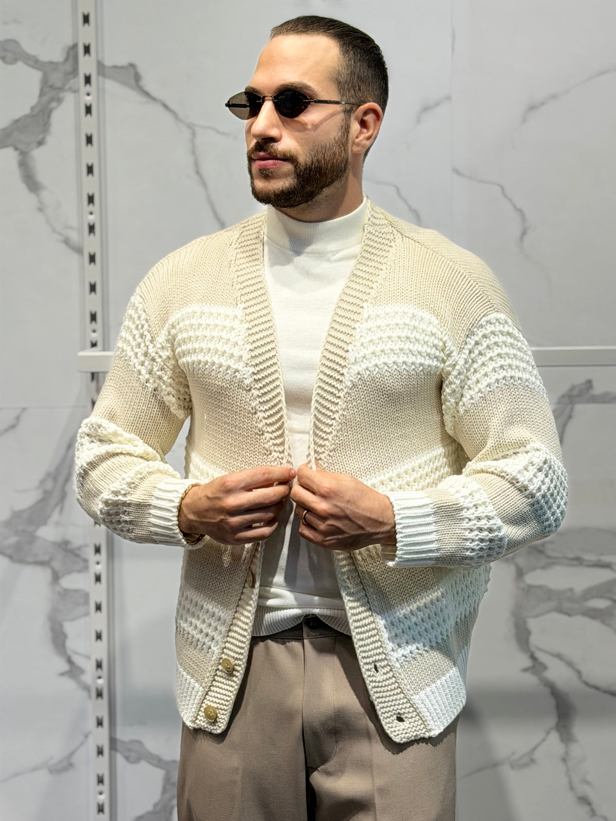 Cardigan STRIPE