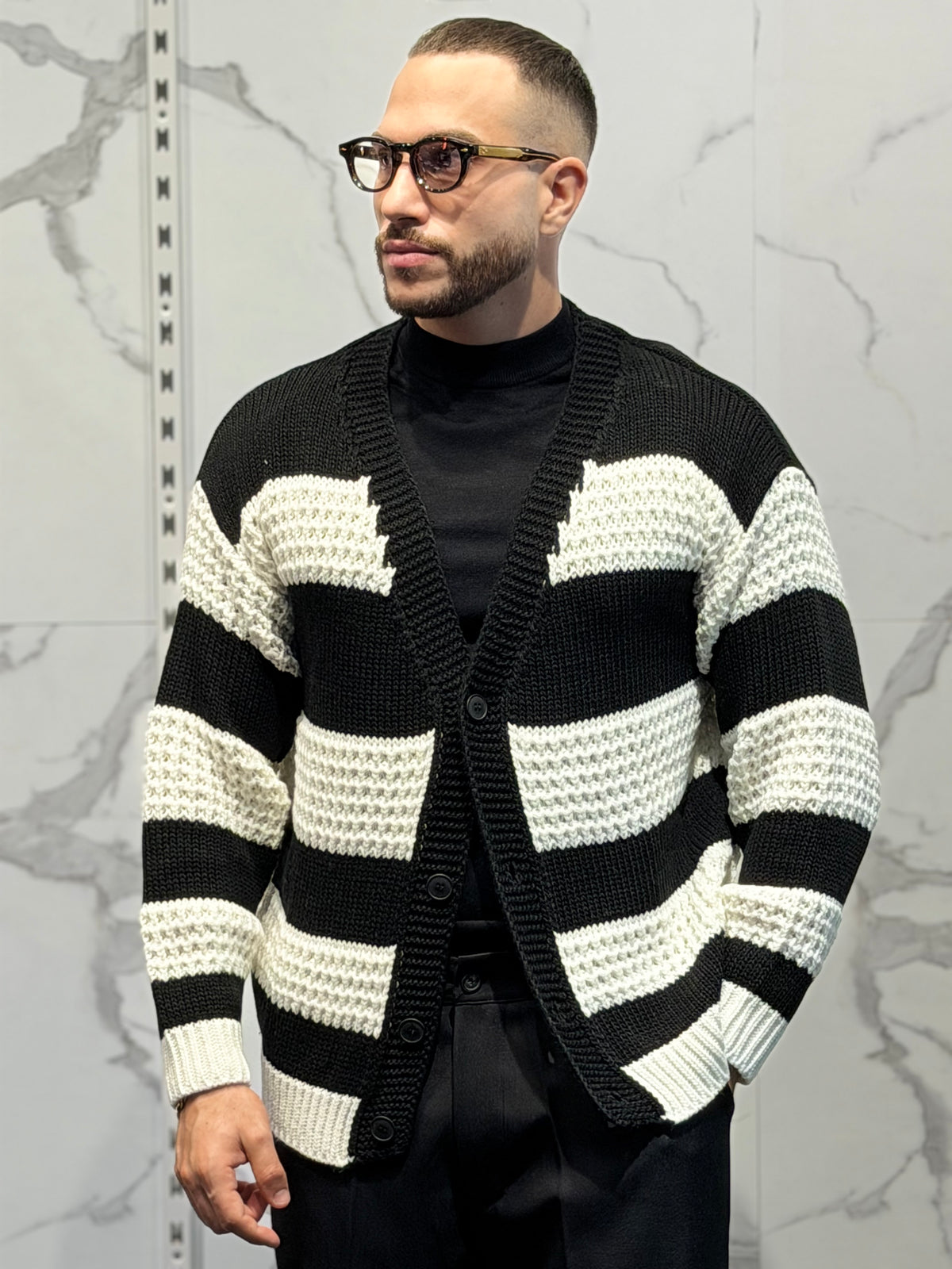 Cardigan STRIPE
