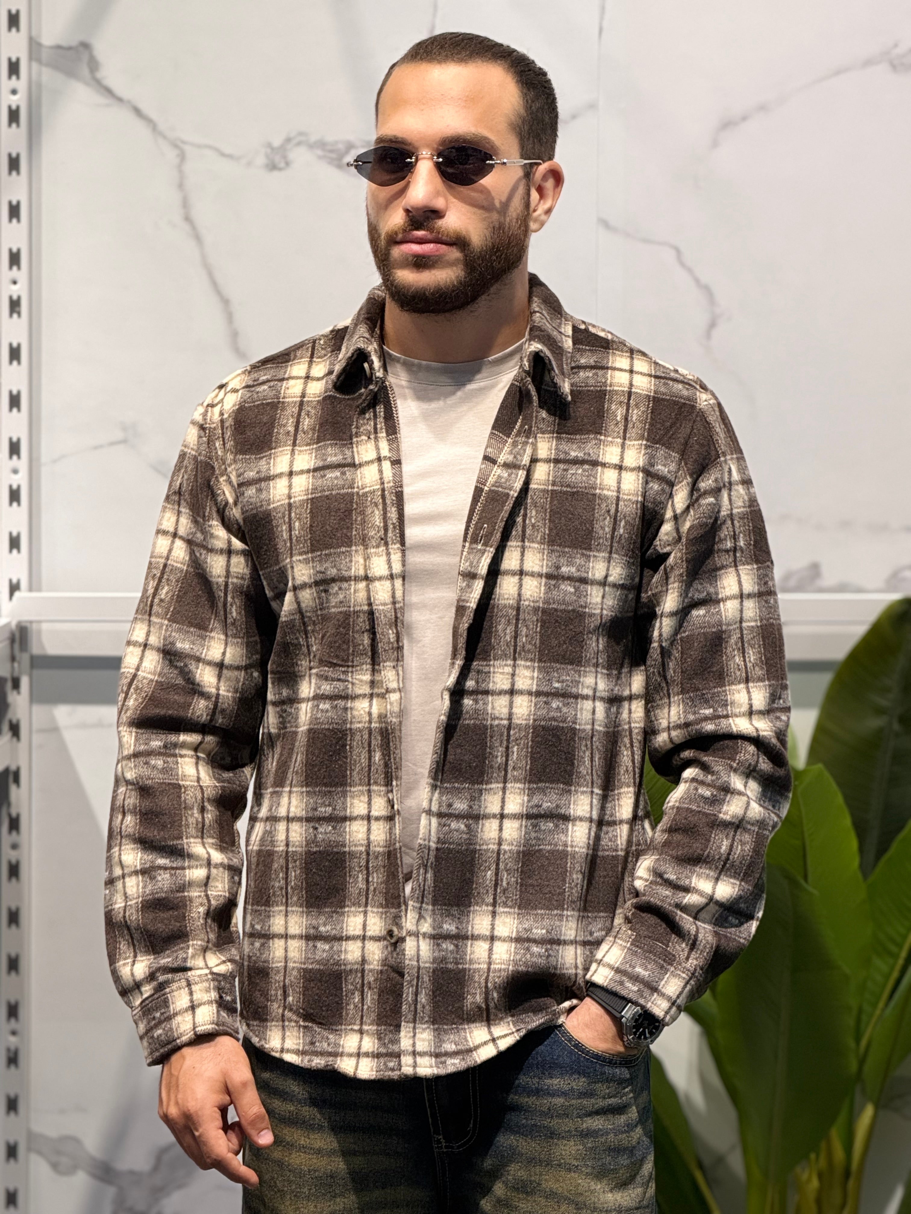 Camicia Quadri in Flanella