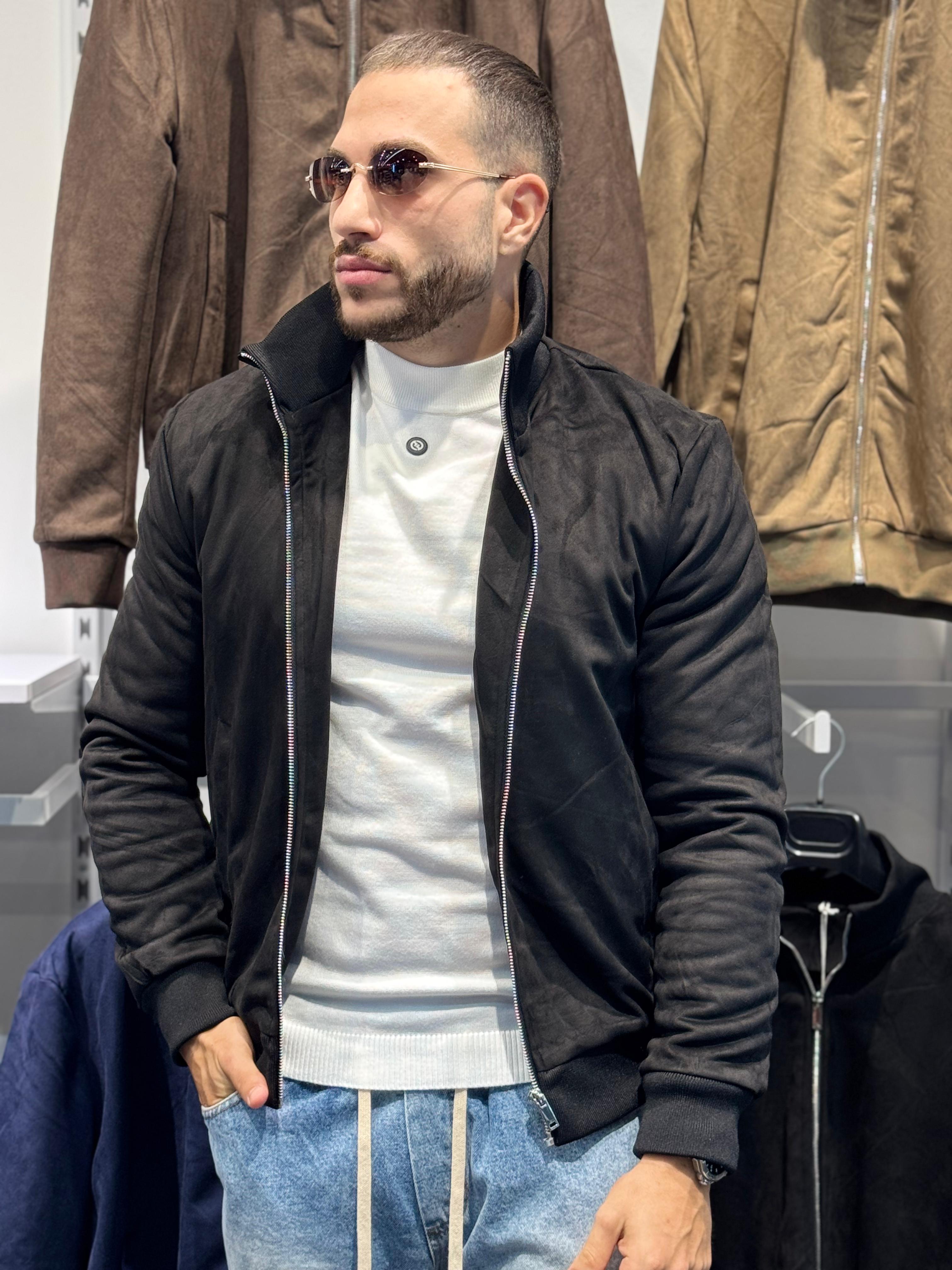 Giubbotto Eco Camoscio