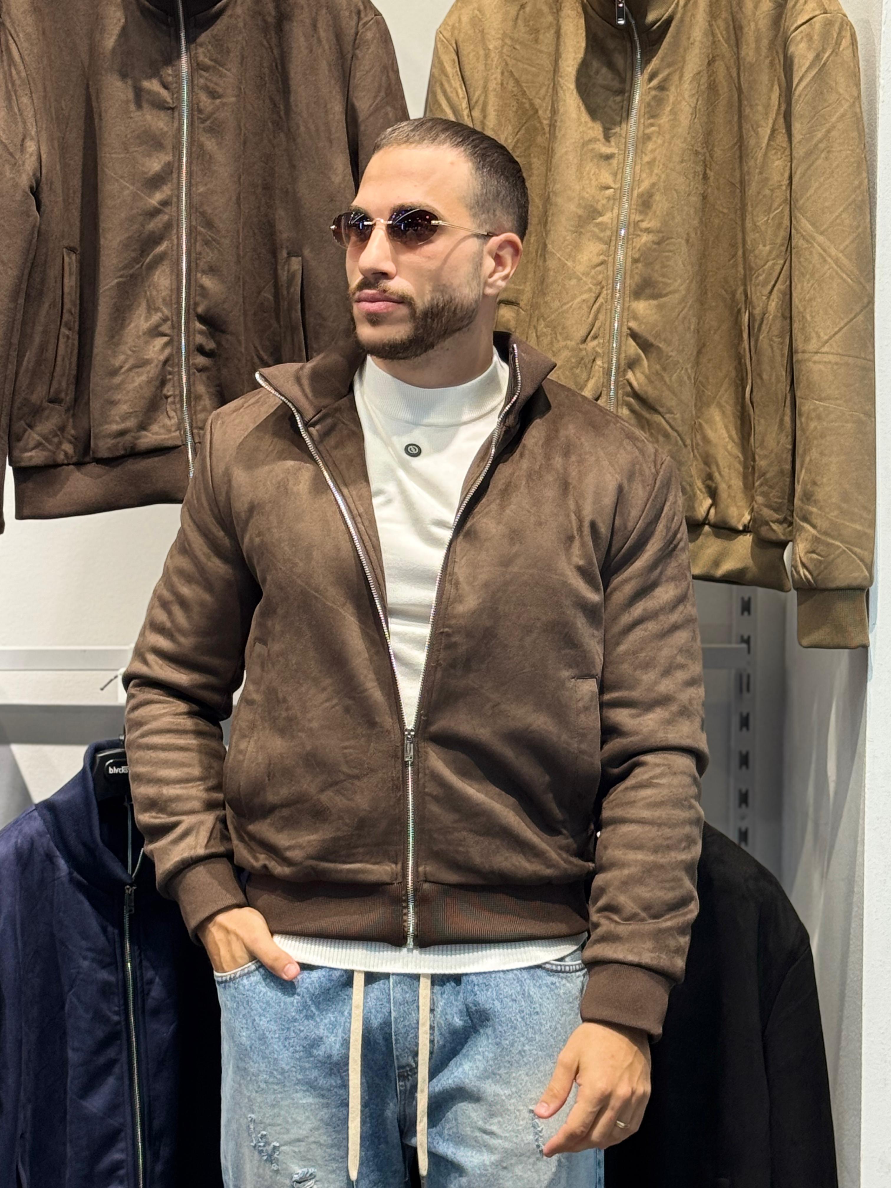 Giubbotto Eco Camoscio