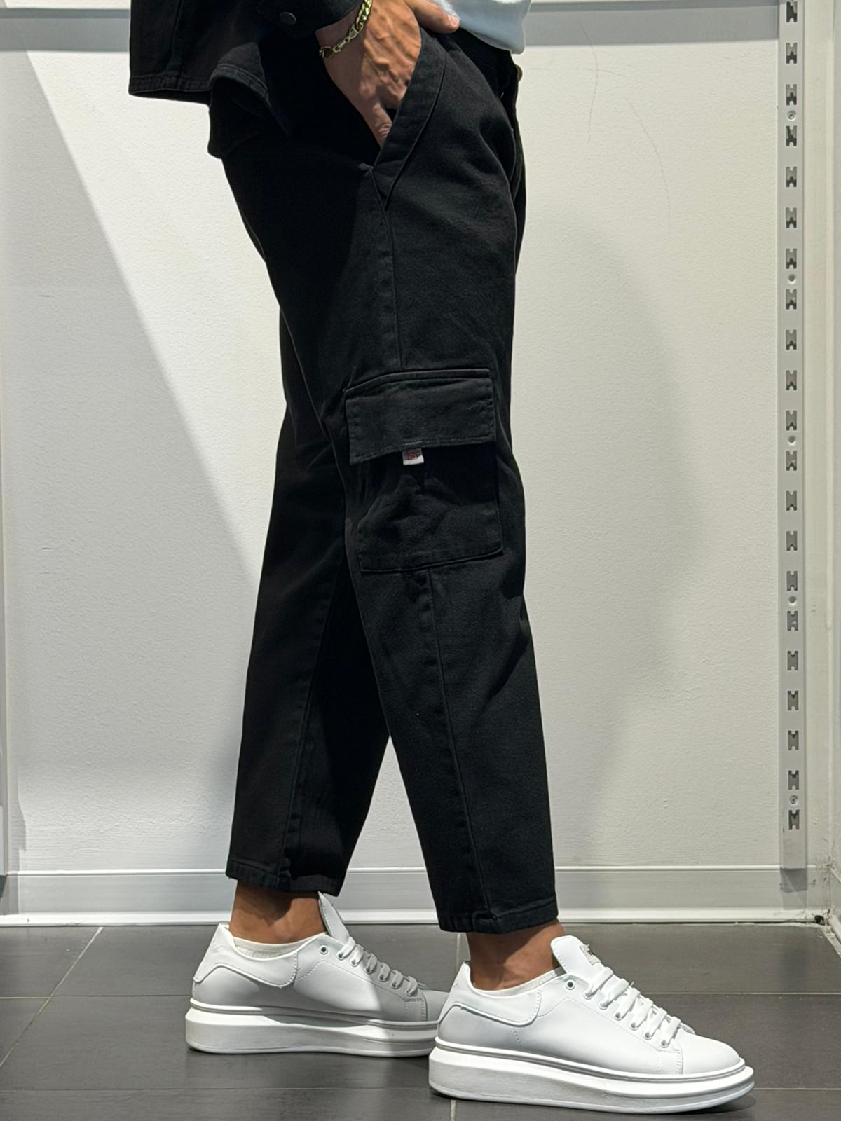 Pantalone Capri con Tasconi