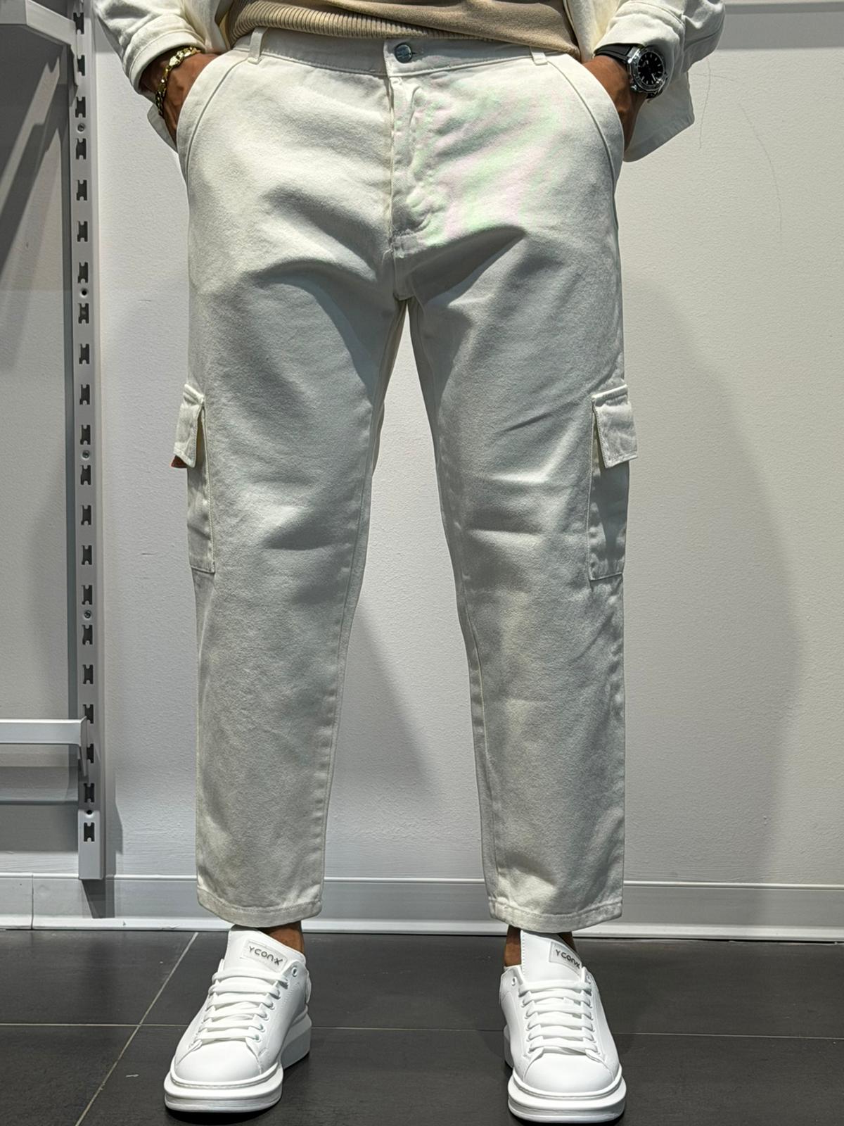 Pantalone Capri con Tasconi