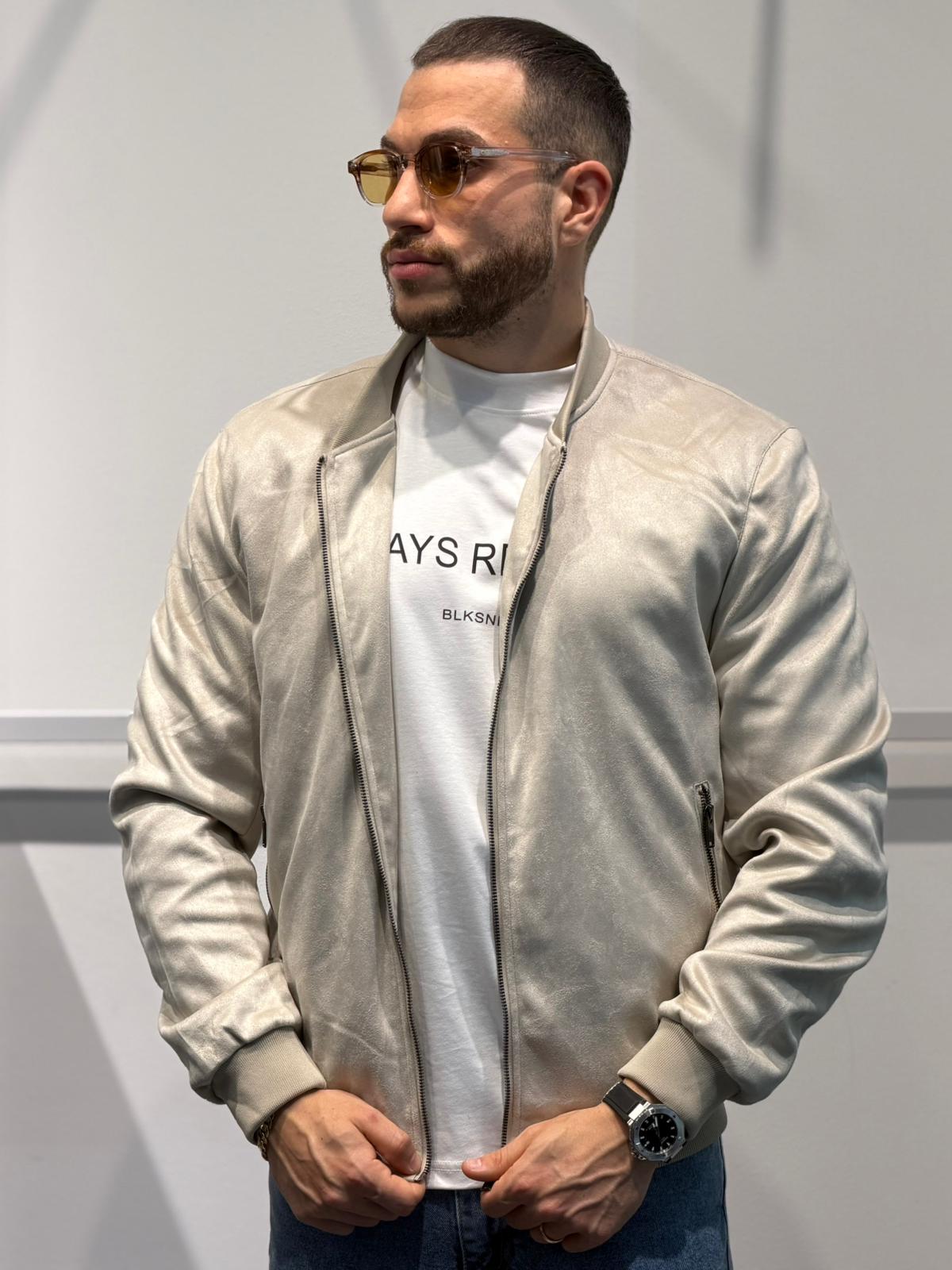 Giubbotto Eco Camoscio Primaverile