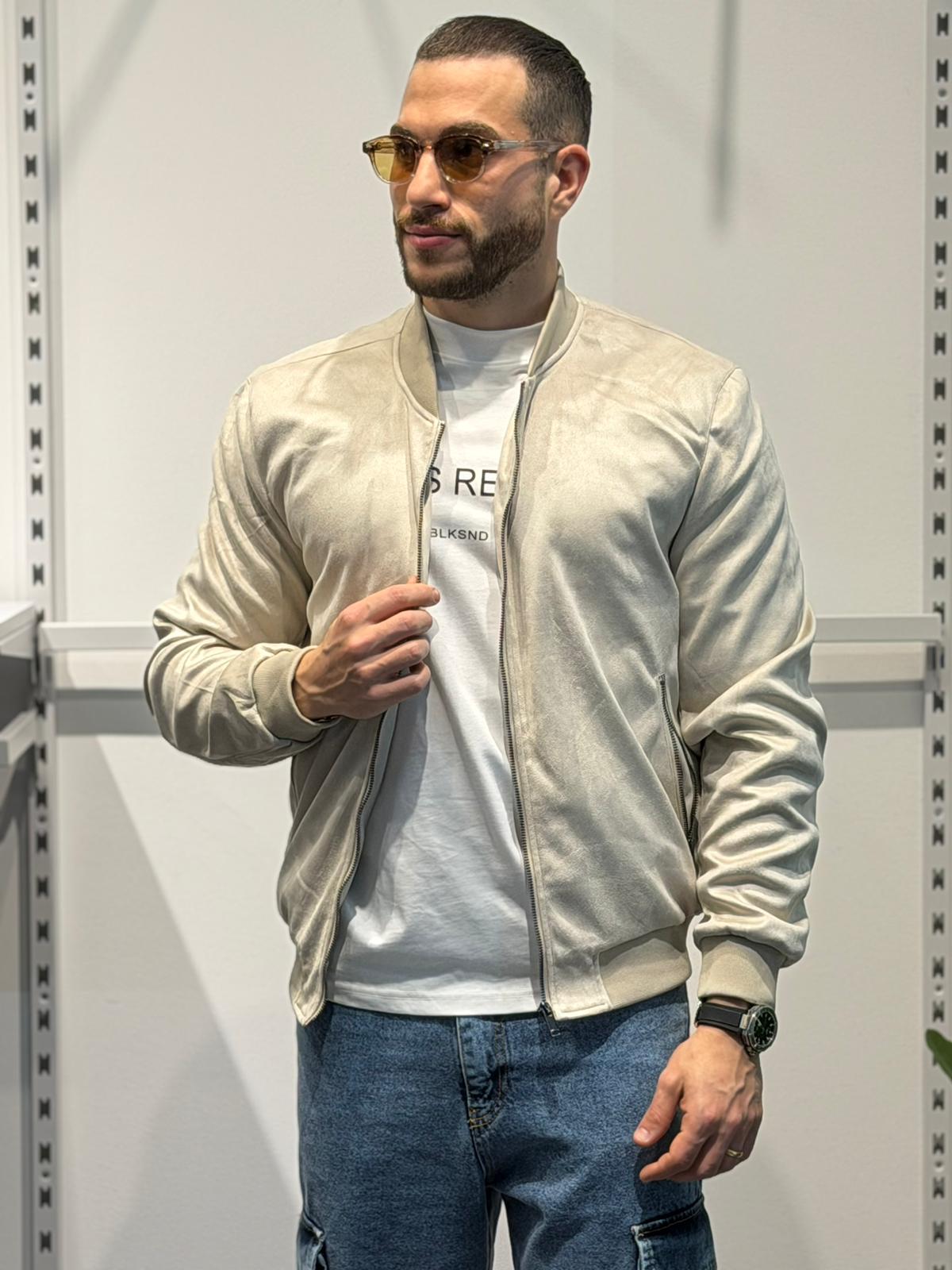 Giubbotto Eco Camoscio Primaverile