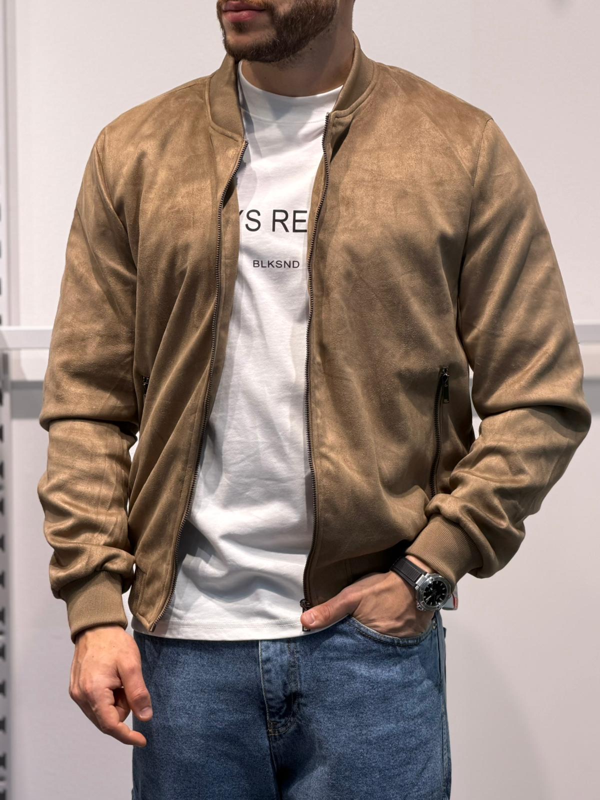 Giubbotto Eco Camoscio Primaverile